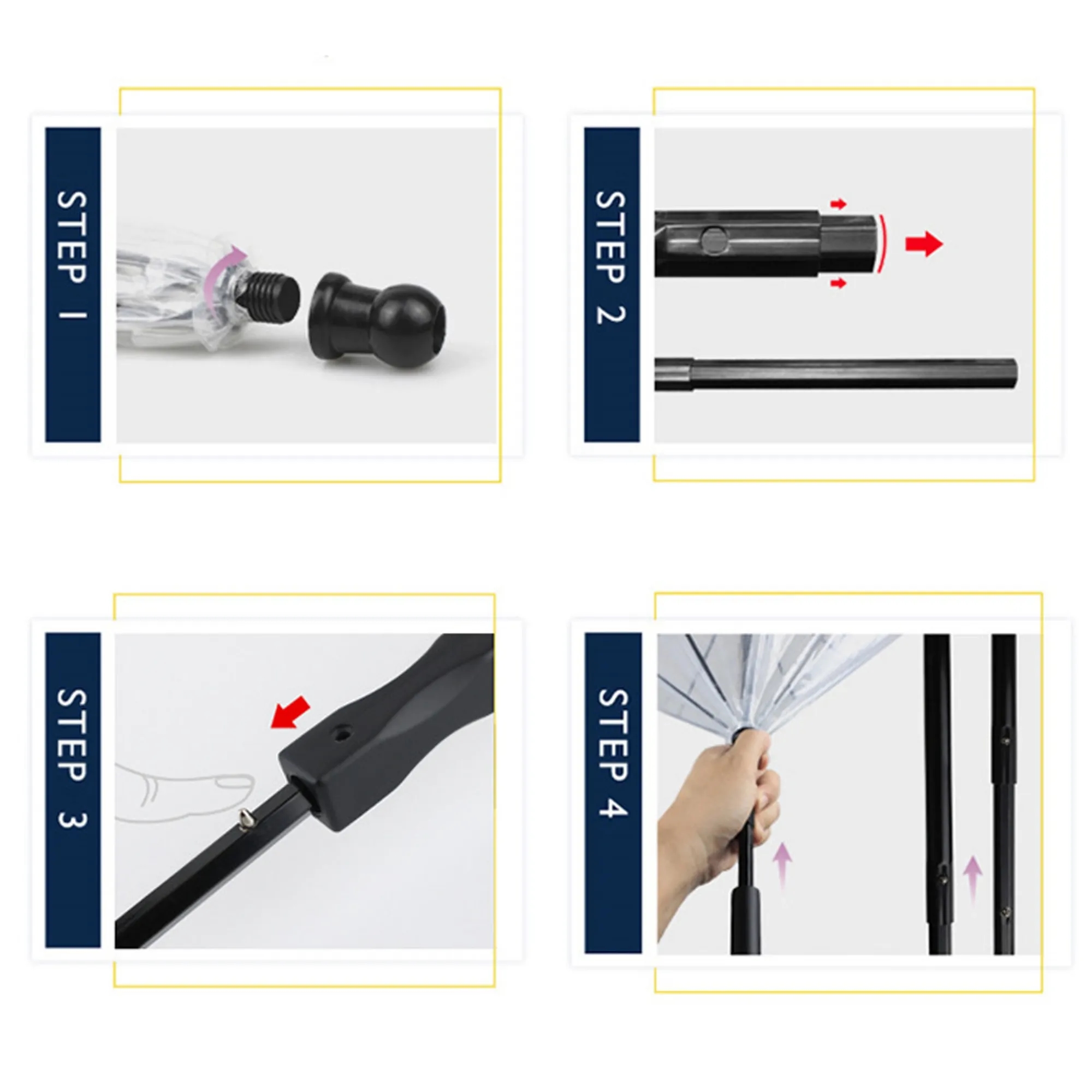 Outdoor Inverted Pet Umbrella With Adjustable Leash 5