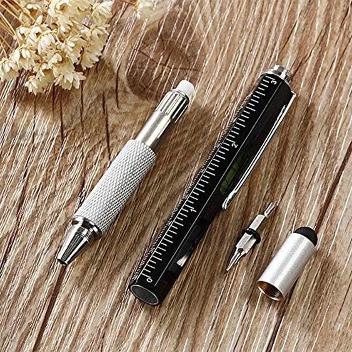 Metal Ballpoint Pen With Versatile Functions 6
