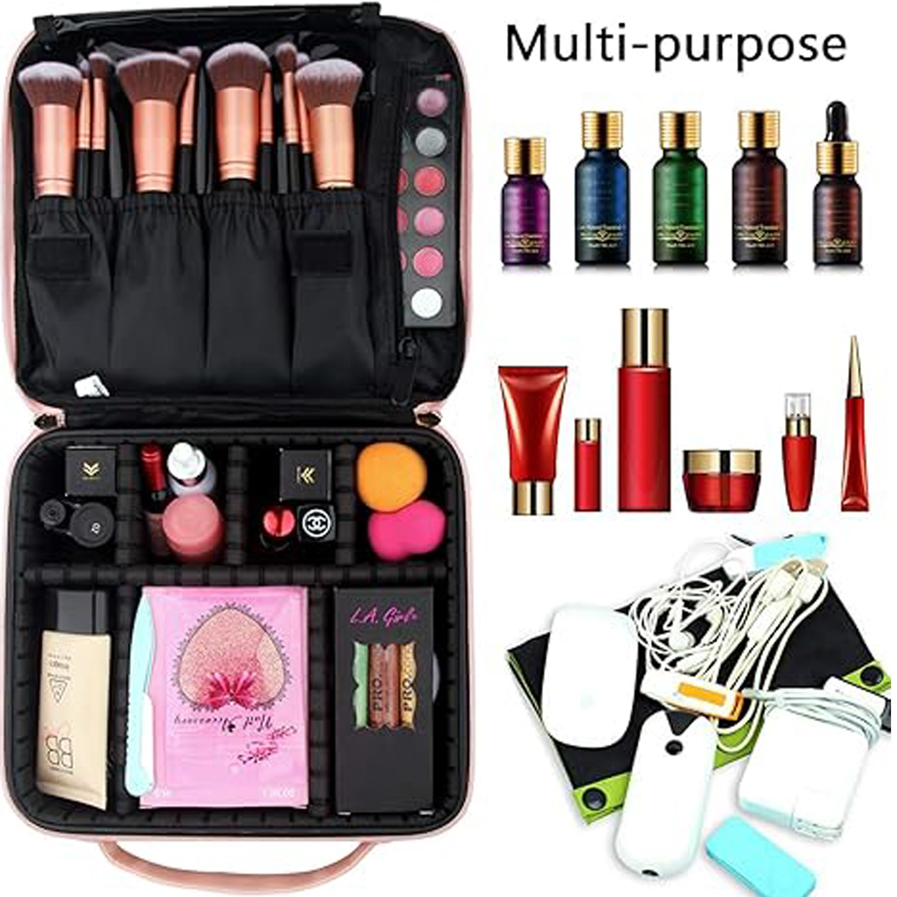 Travel Makeup Bag Portable Storage Bag 7
