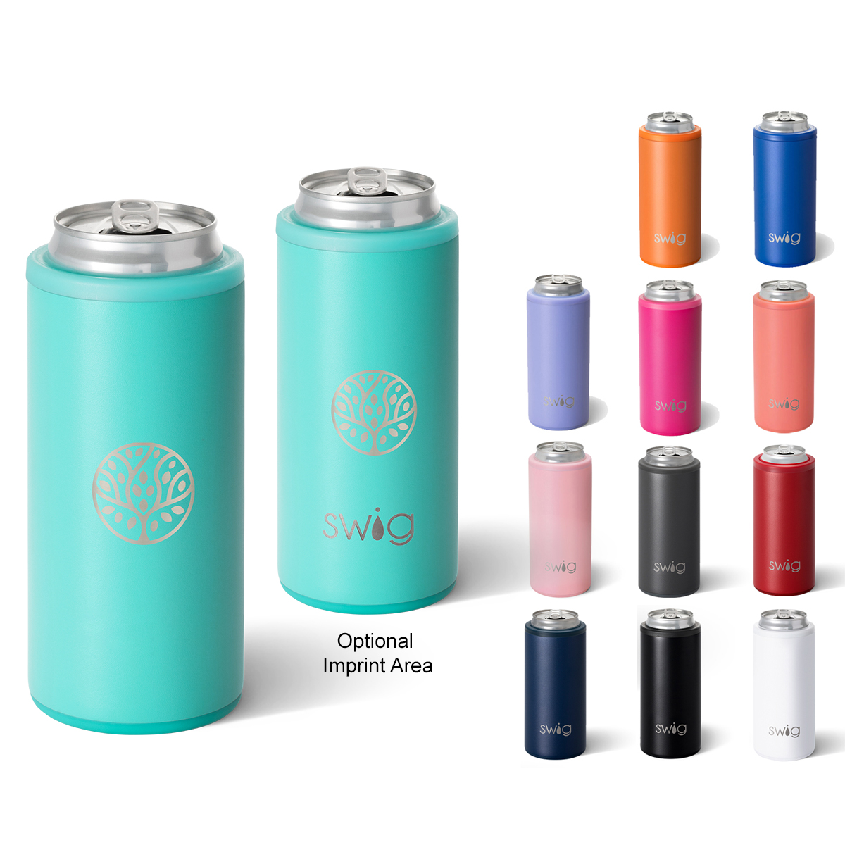 12 Oz. Swig Life™ Slim Can Cooler 3