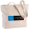 Zippered 12oz Cotton Canvas Shopper Tote 25