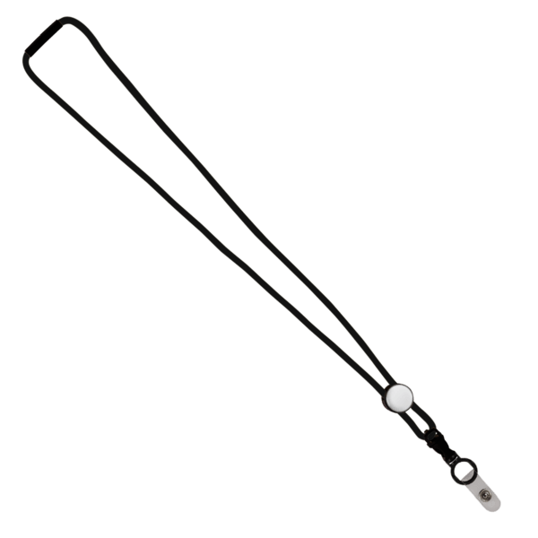 3/16" Nylon Cord Lanyard with Snap-Buckle Release, Standard O-Ring & Slider 39