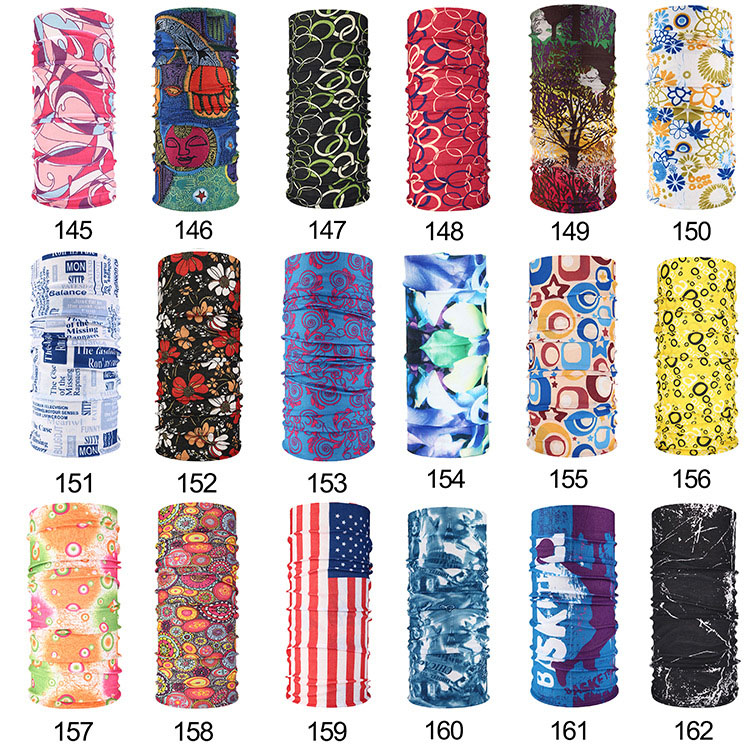 Seamless Magic Scarf Multi-function Bandana 8