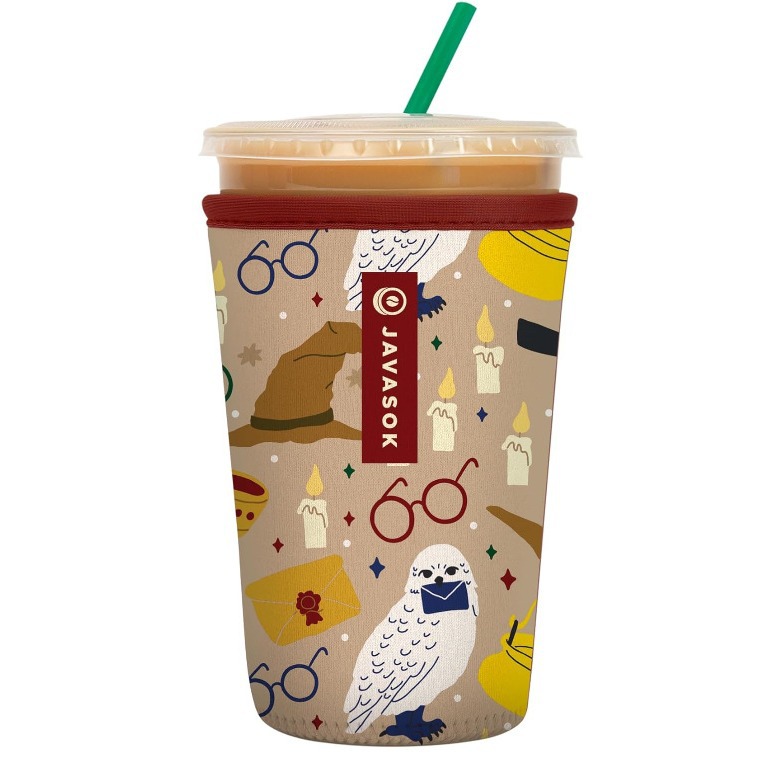 Full Color Coffee Insulated Neoprene Cup Sleeve 16-18oz 3