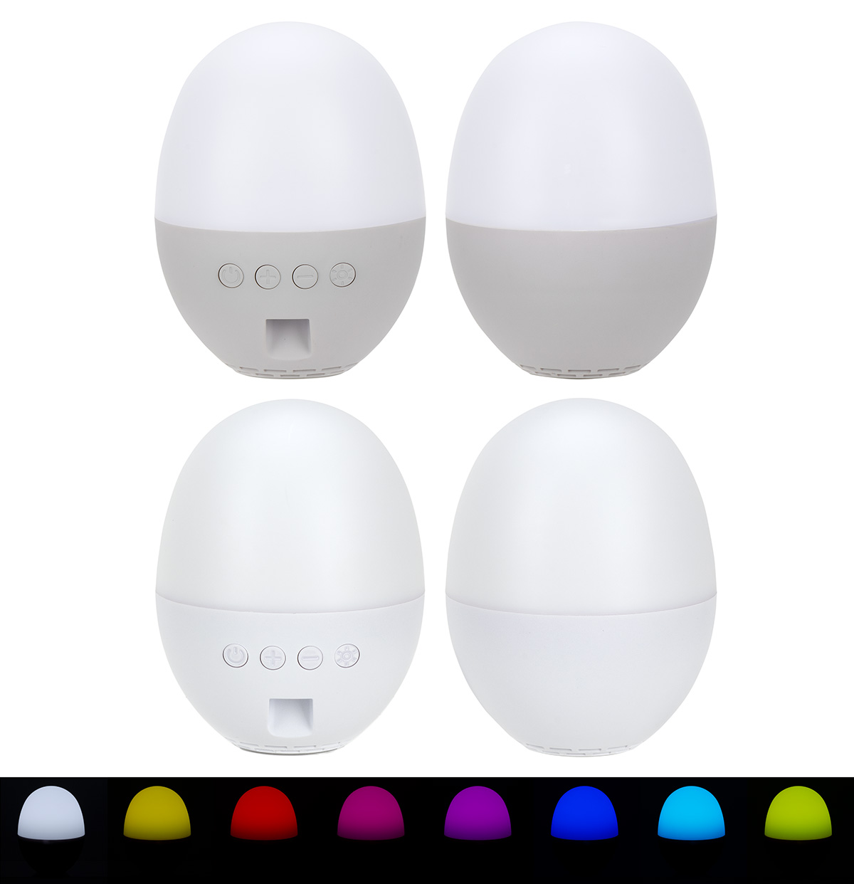 Audio Dome Lighted Wireless Speaker with White Noise Sounds 10