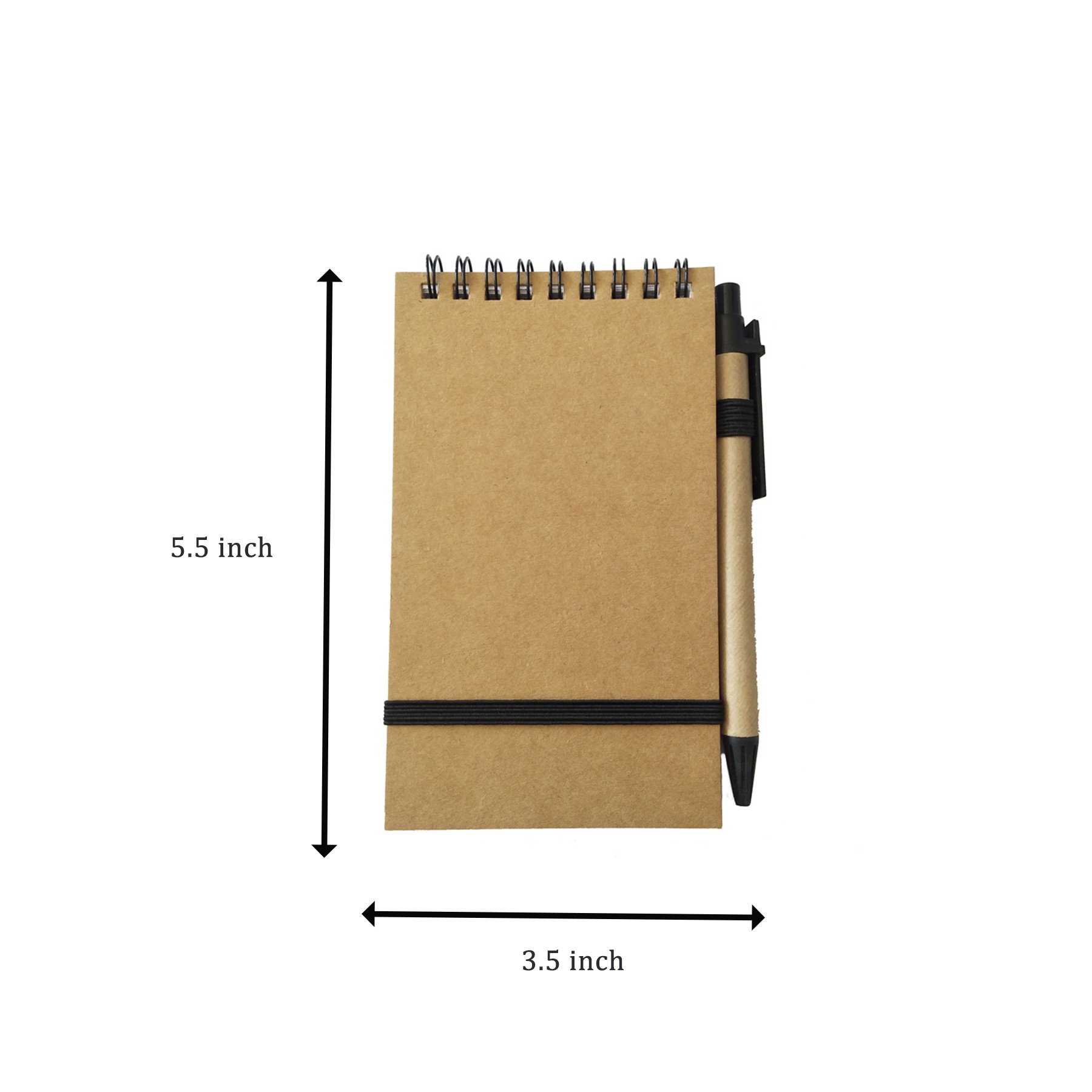 Spiral Notebook w/Pen 2