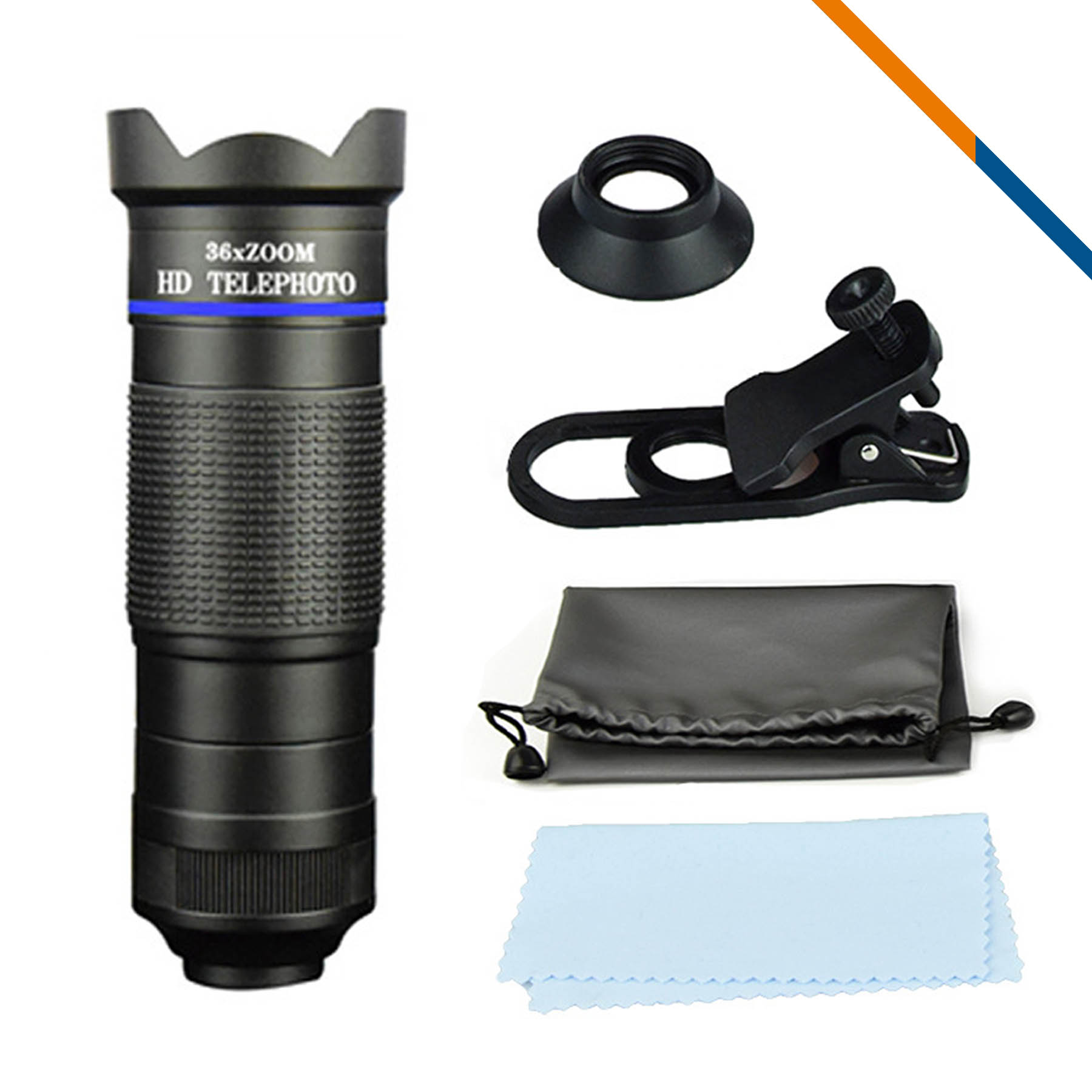 FarSight 36X Retractable Zoom Phone Lens Kit 3