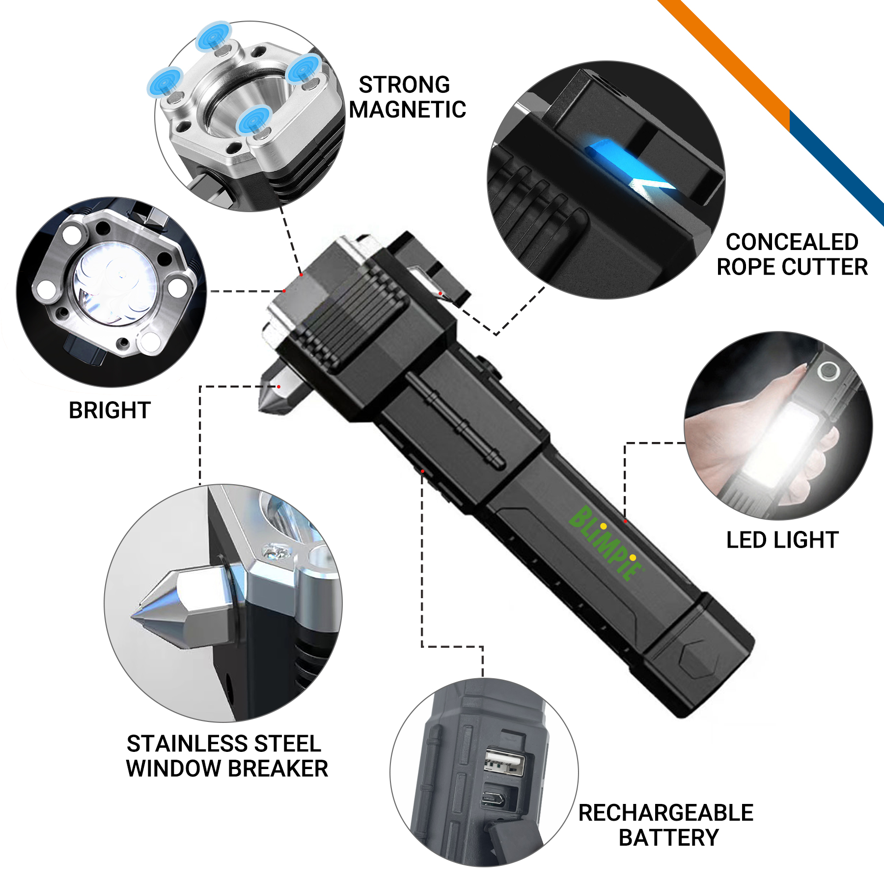 klock LED Flashlight 3