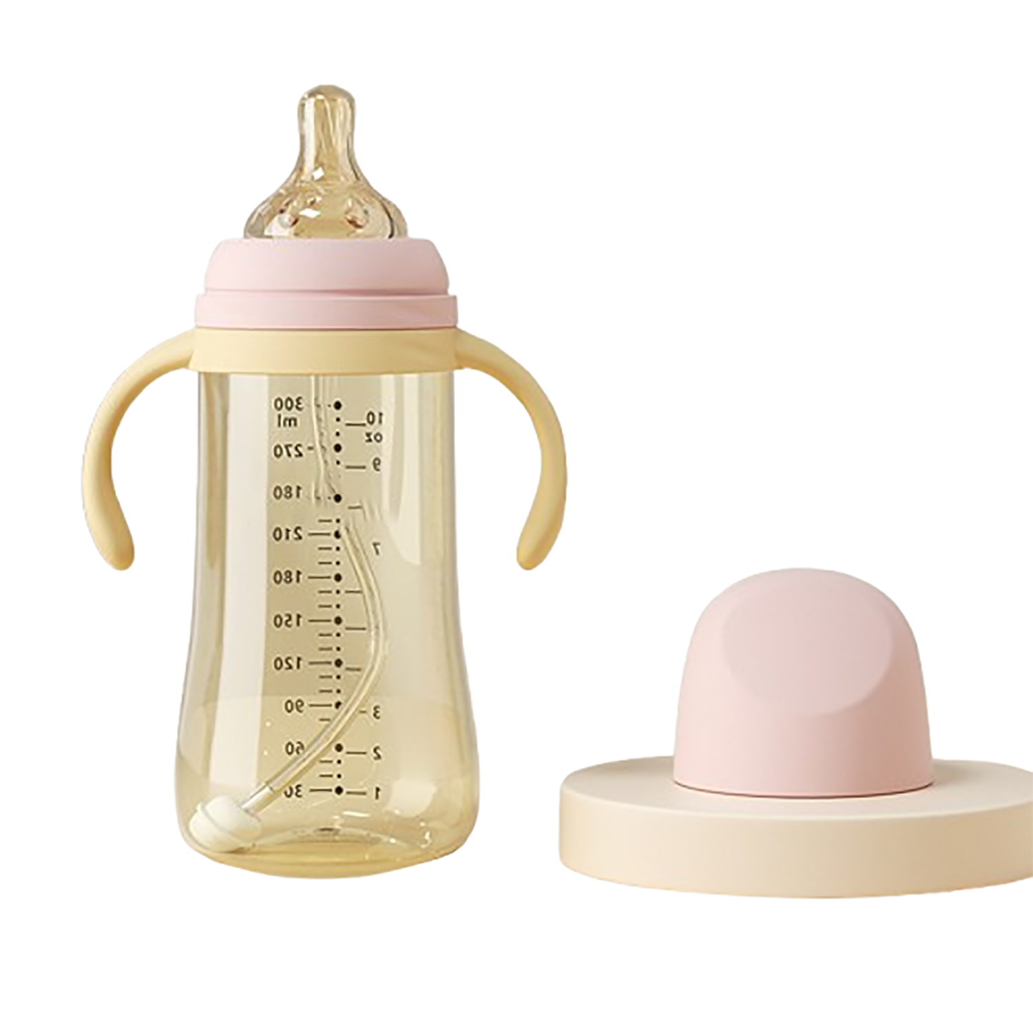 10oz Dual-Use Baby Feeding Bottle - Safe & Durable 2