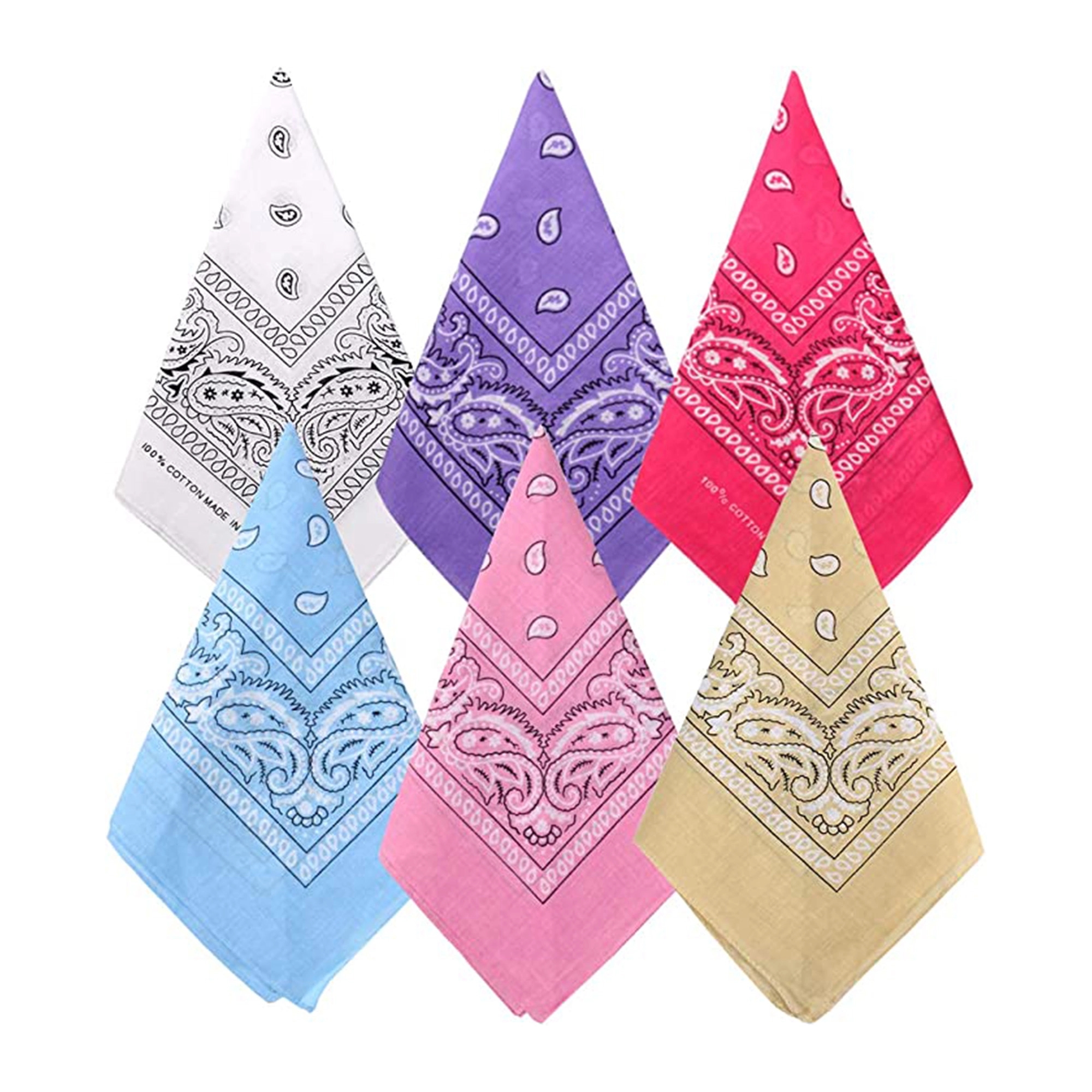 Custom Paisley Full Print Bandanna 2