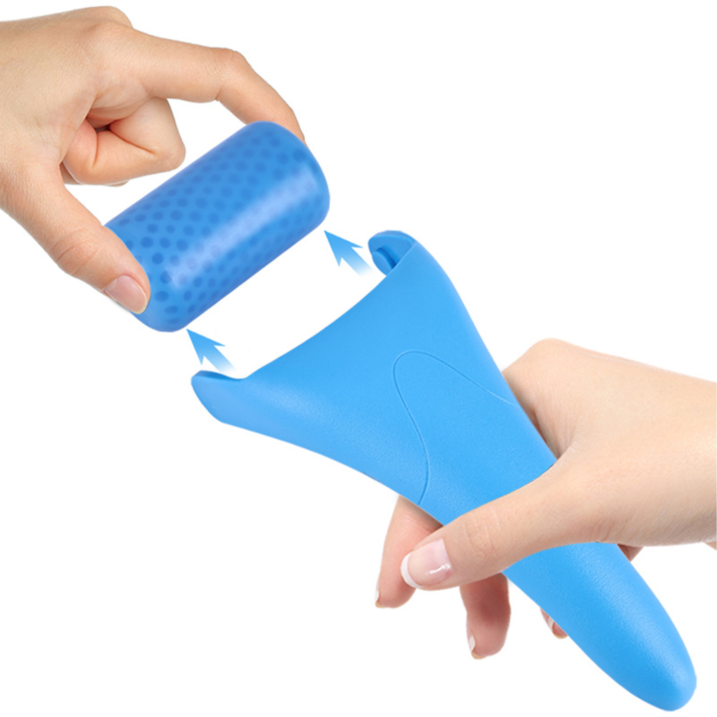 Plastic Facial Cold Compress Massager 4