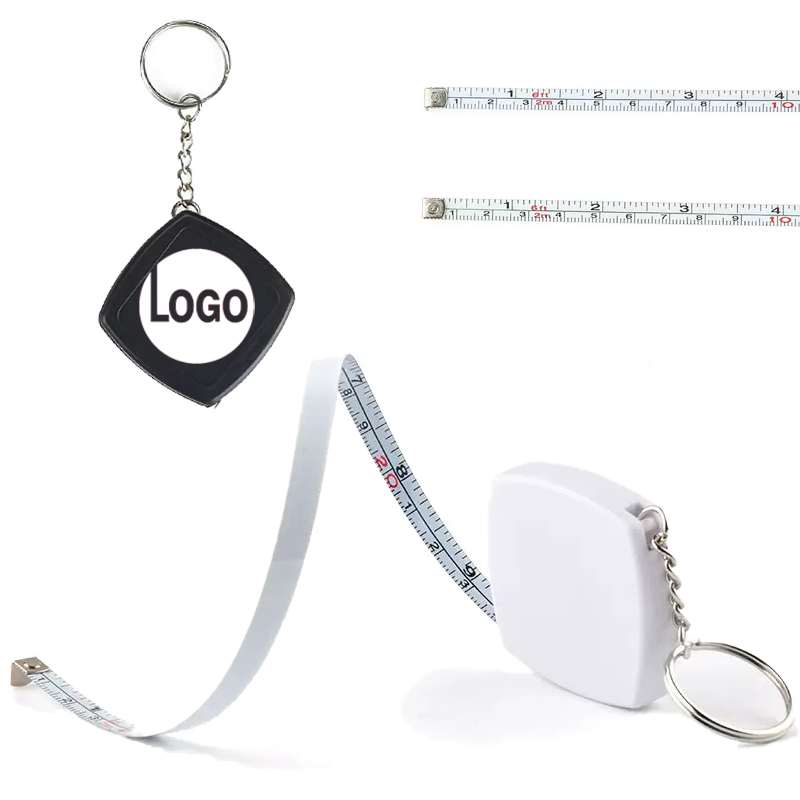 Custom Retractable Tape Measure Keychain 2