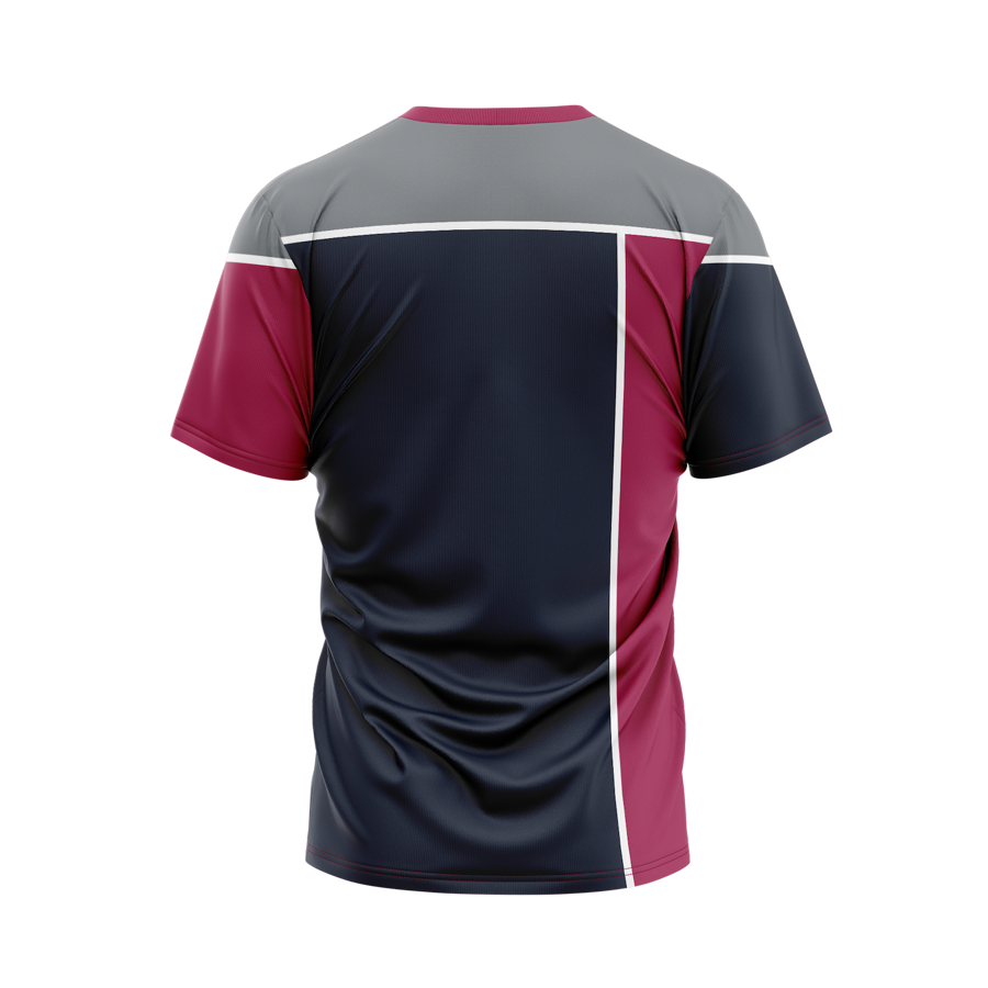Unisex & Kids Sublimation Jacquard Short Sleeve T-Shirt 8