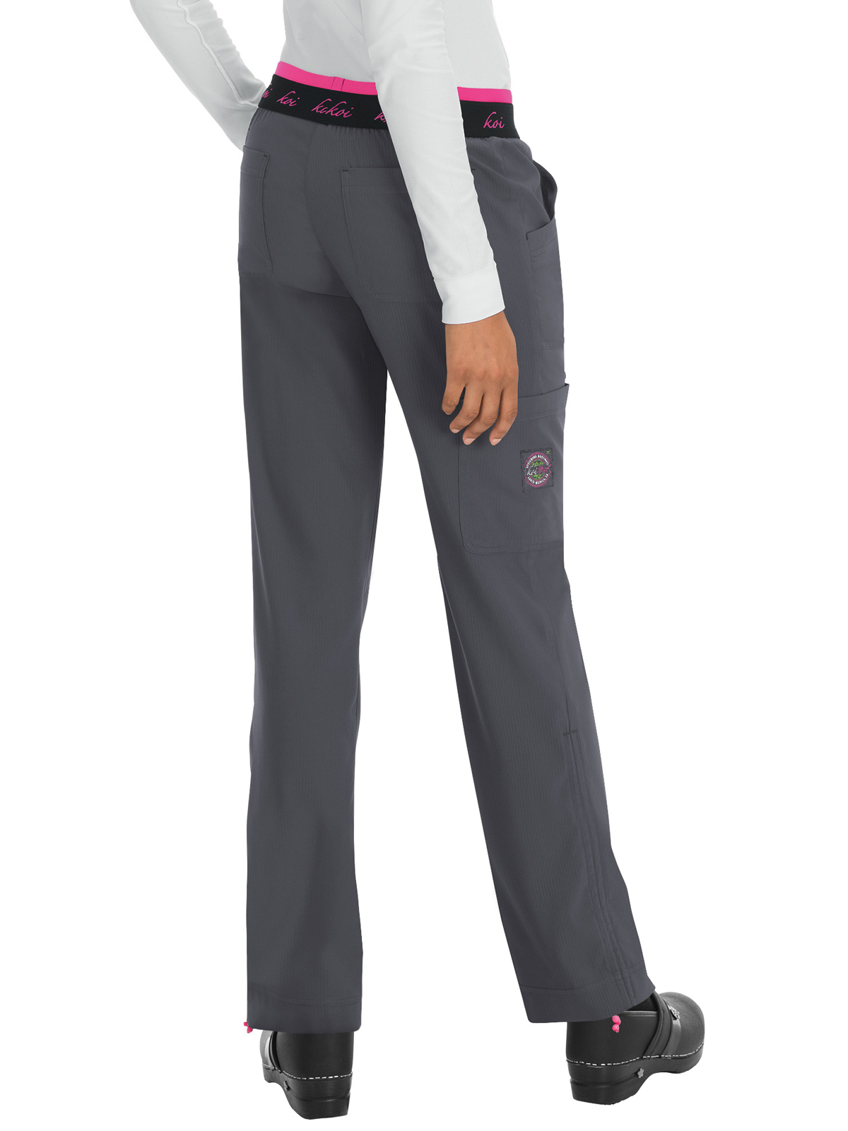 koi - Lite - Women's Five-Pocket Stretch Yoga-Style Spirit Pant 12