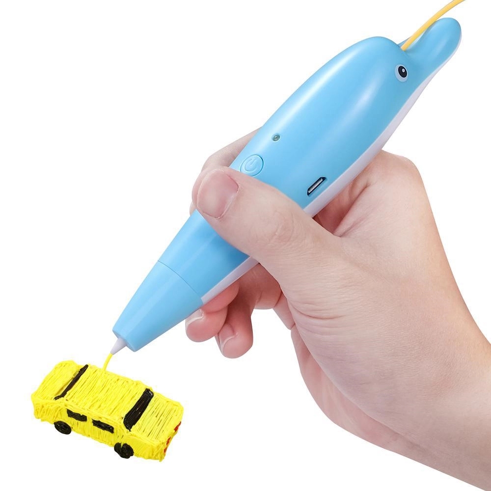 Dolphin 3D Drawing Printer Pen Kids Toys- rechargeable 1