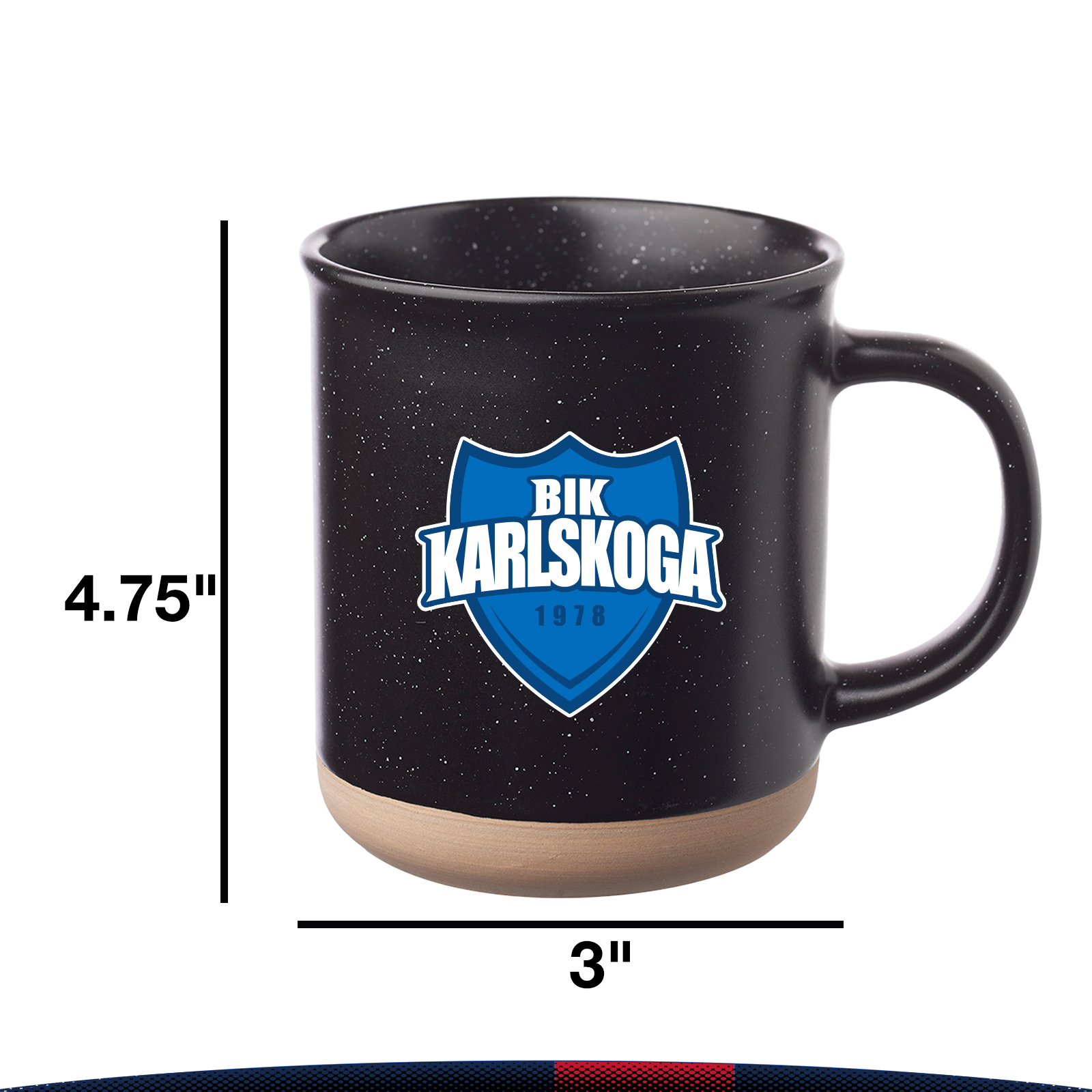 13.5 oz. Speckled Ceramic Mugs 3