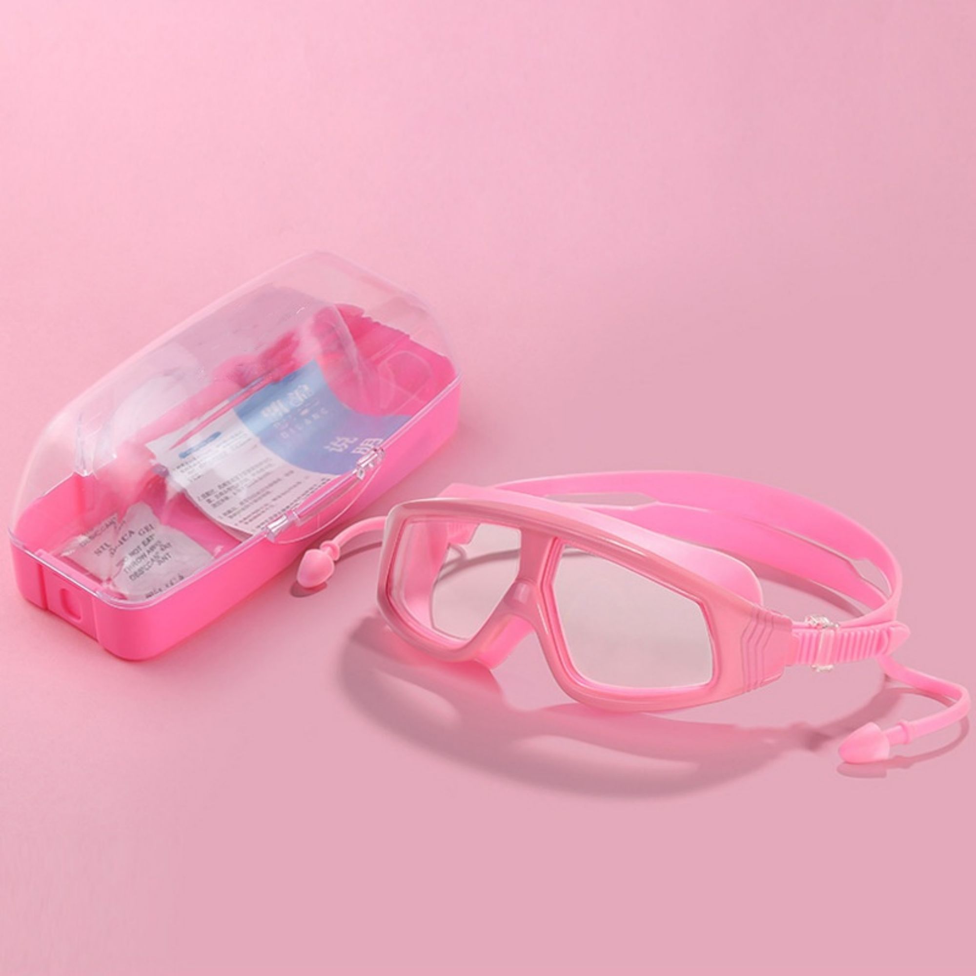Swimming Goggles For Kids With Ear Plugs 4