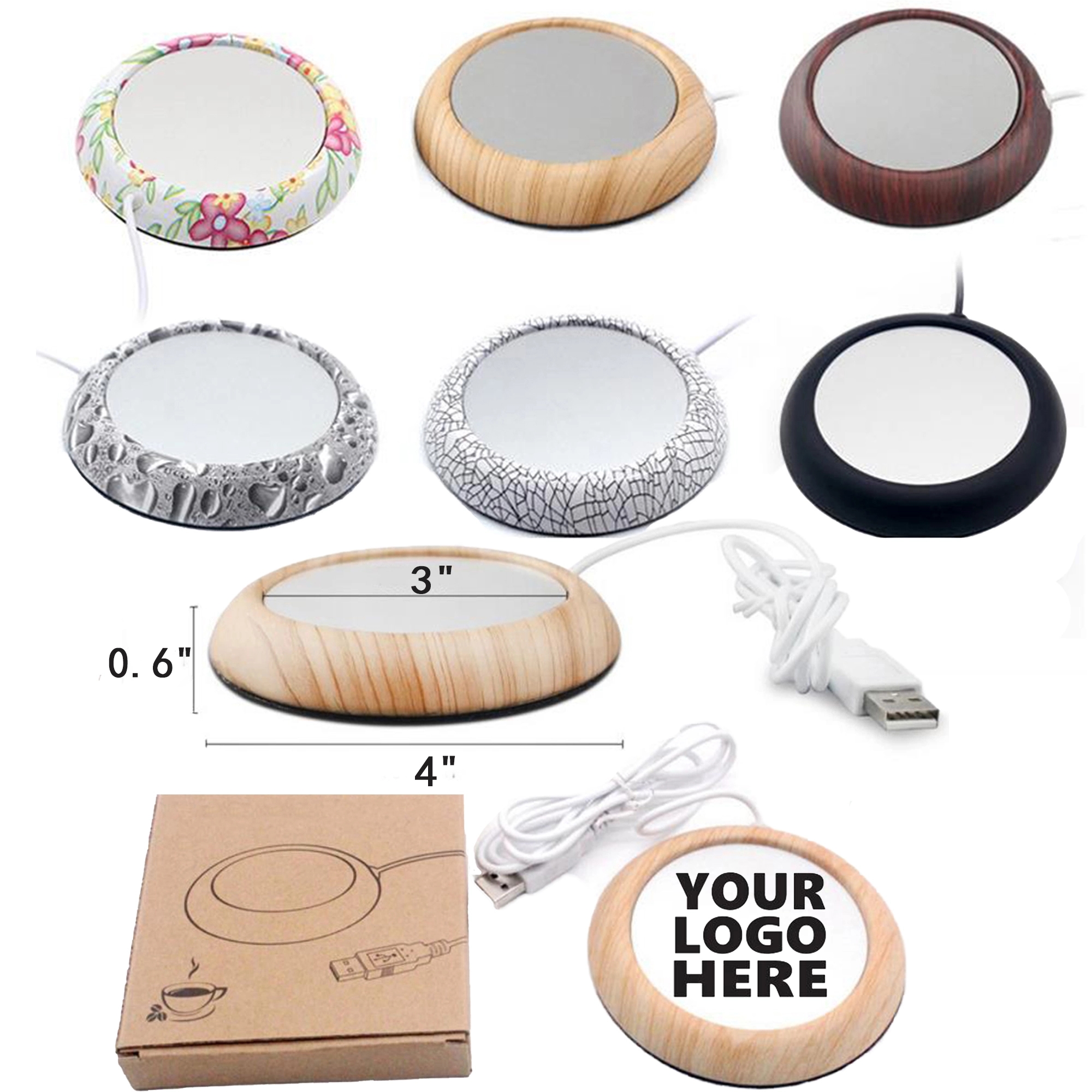 USB Constant Temperature Heating Coaster 2