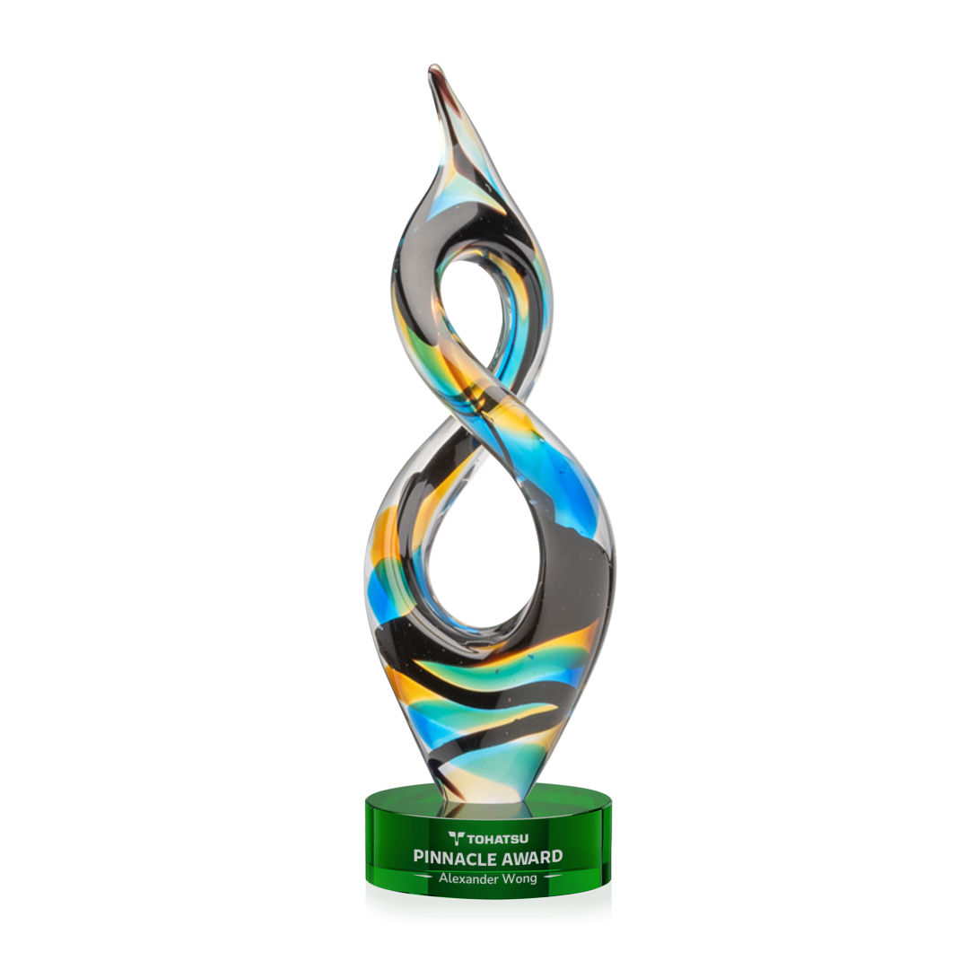 Cosenzo Award on Stanrich Base - Green