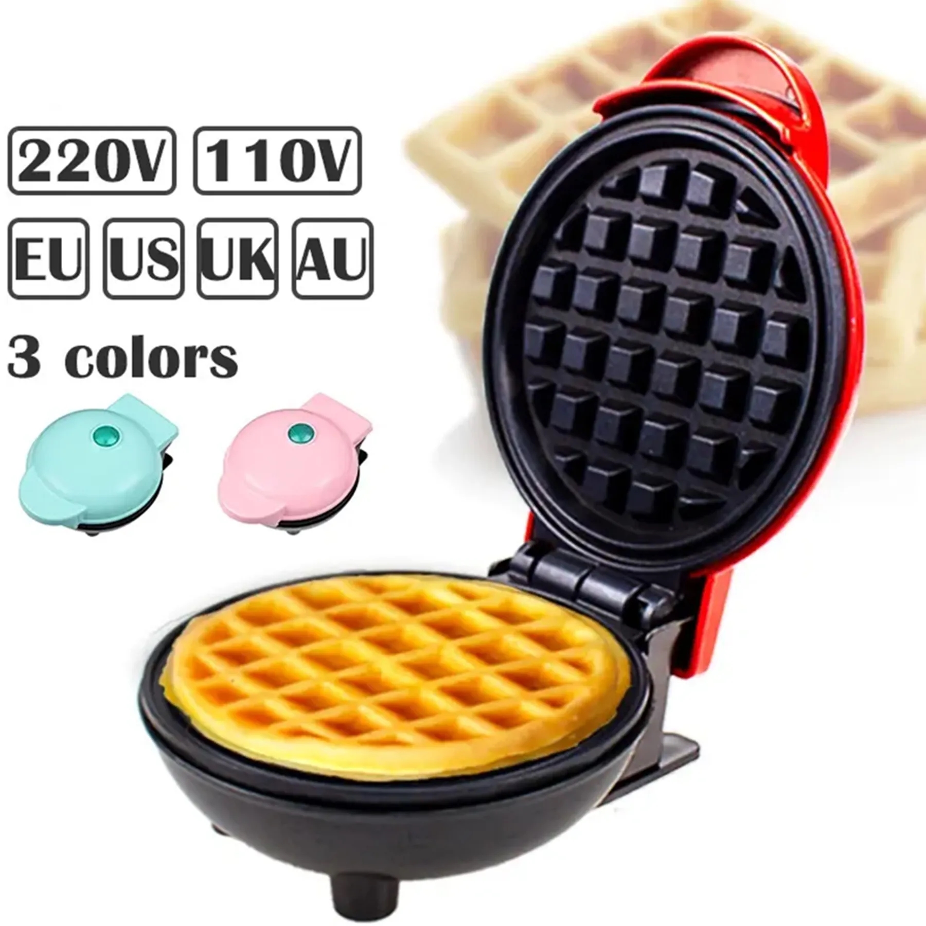 Waffle Cake Pancake Making Machine Cooking Appliance 8