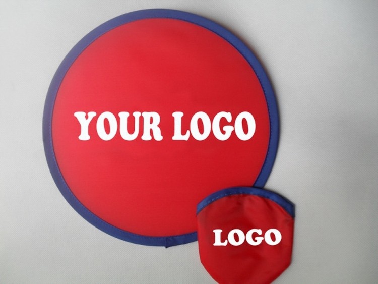10" Folding Flying Disc With Pouch 2