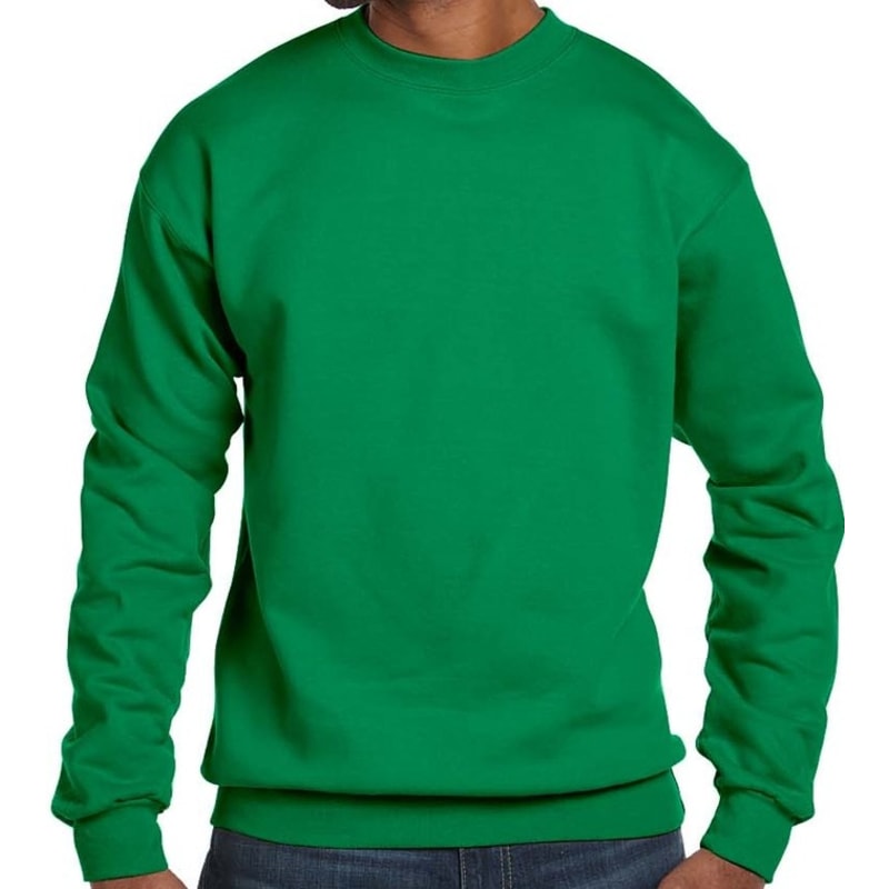 Hanes 7.8 Oz. ComfortBlend® EcoSmart® 50/50 Fleece Crew, custom hoodie or sweatshirt with logo imprint 7