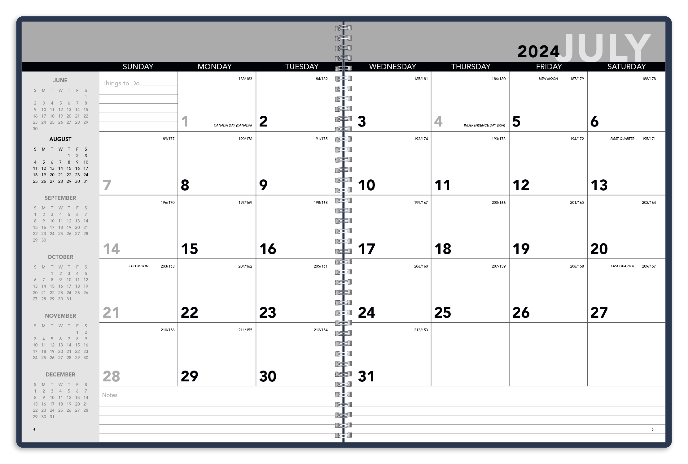Triumph® Calendars Academic Monthly Planner 25