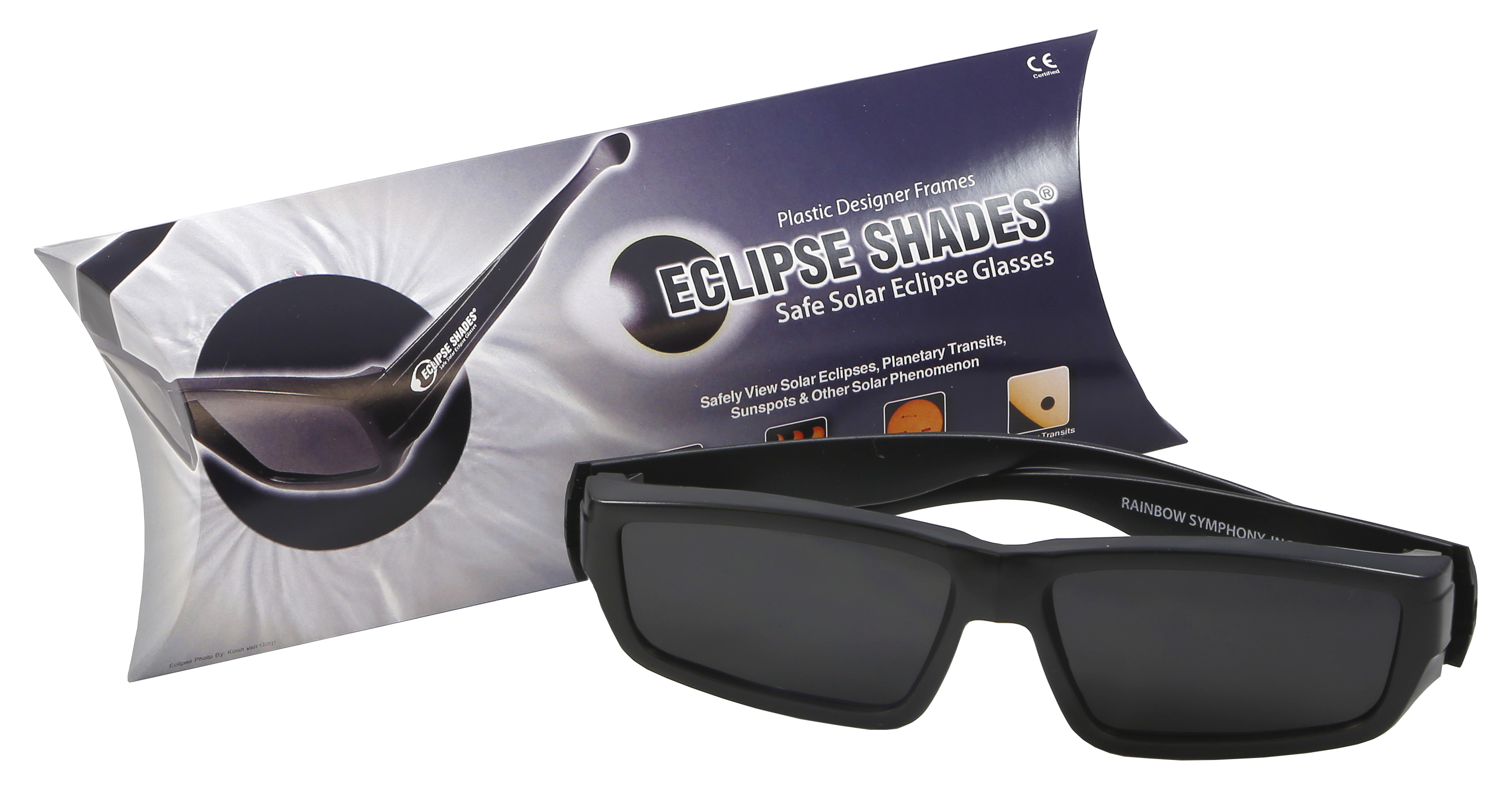 Eclipse Glasses - Plastic Folding Arms 3