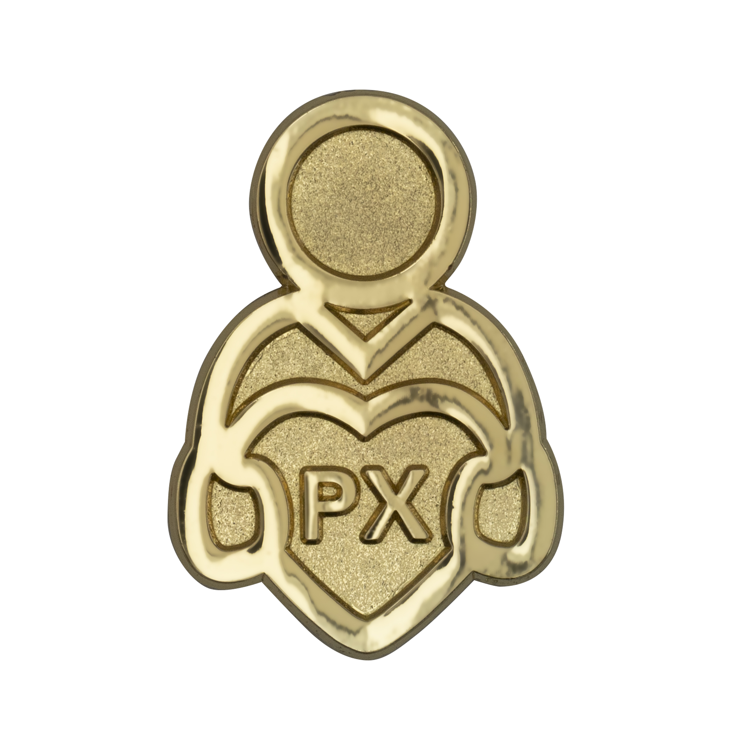 Custom Die Struck Sandblast & Polished Lapel Pins (3/4") 8