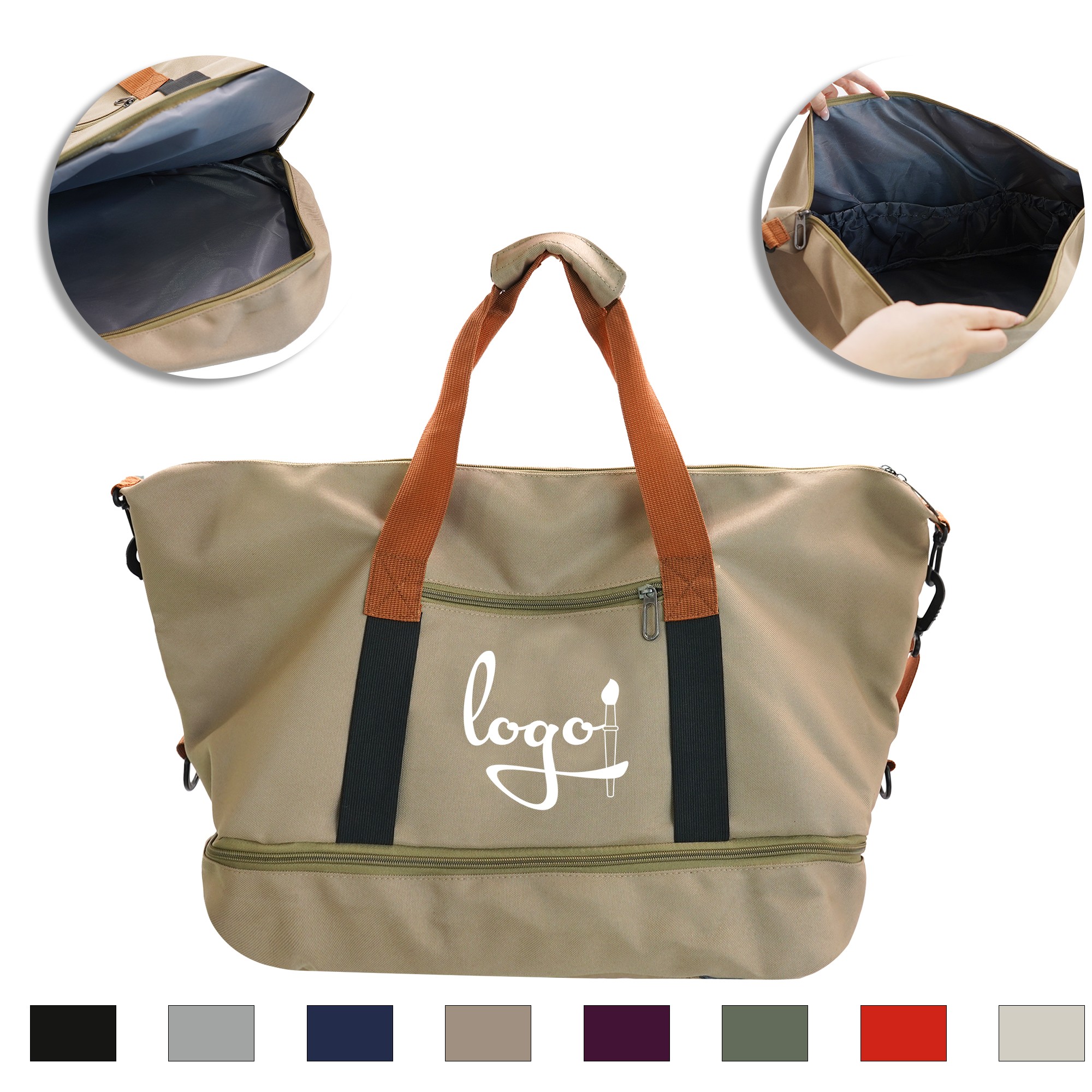 Large Capacity Oxford Travel Tote Bag 3