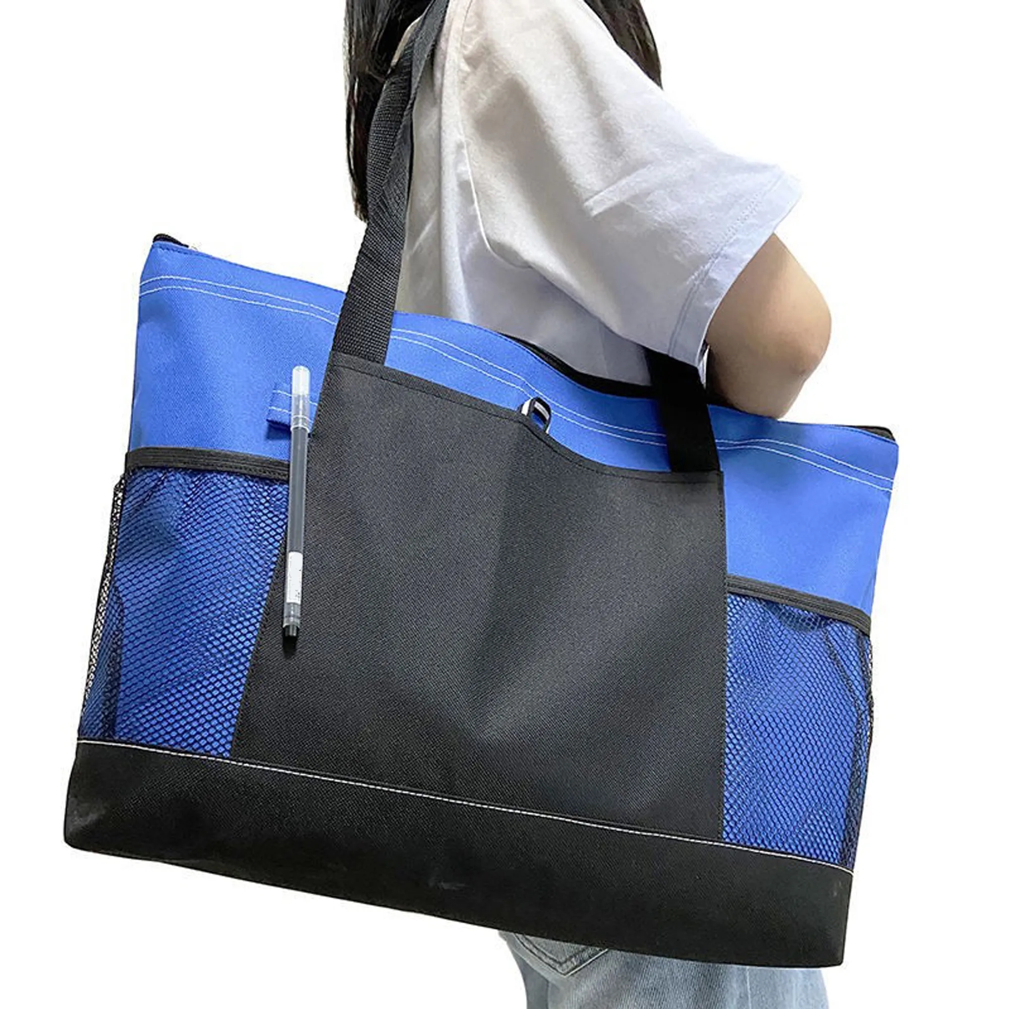 600D Oxford Cloth Shopping Tote Bag 6
