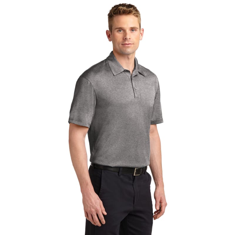 Sport-Tek Heather Contender Polo. 7