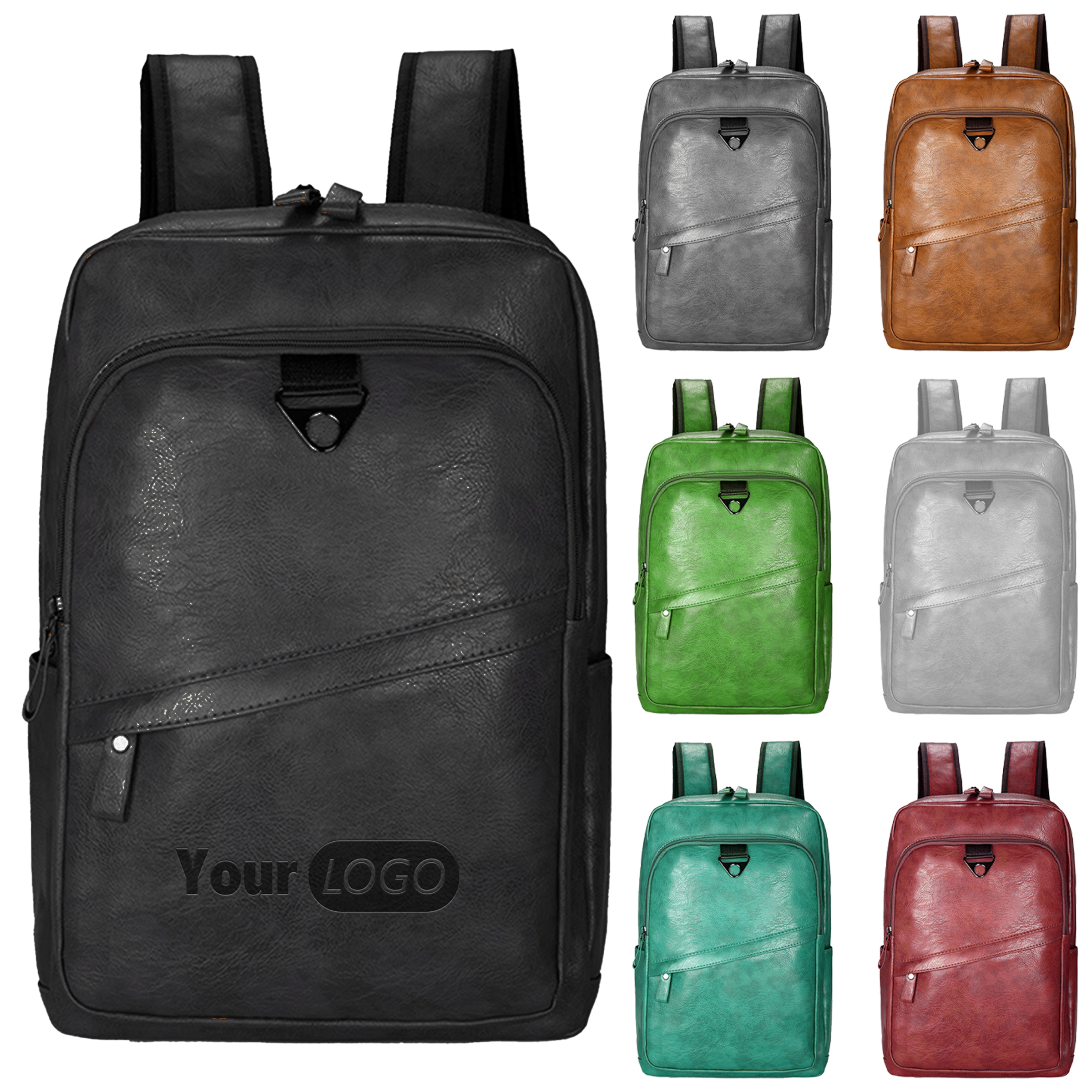 Pu Stylish Faux Leather Backpack For Everyday Use 3