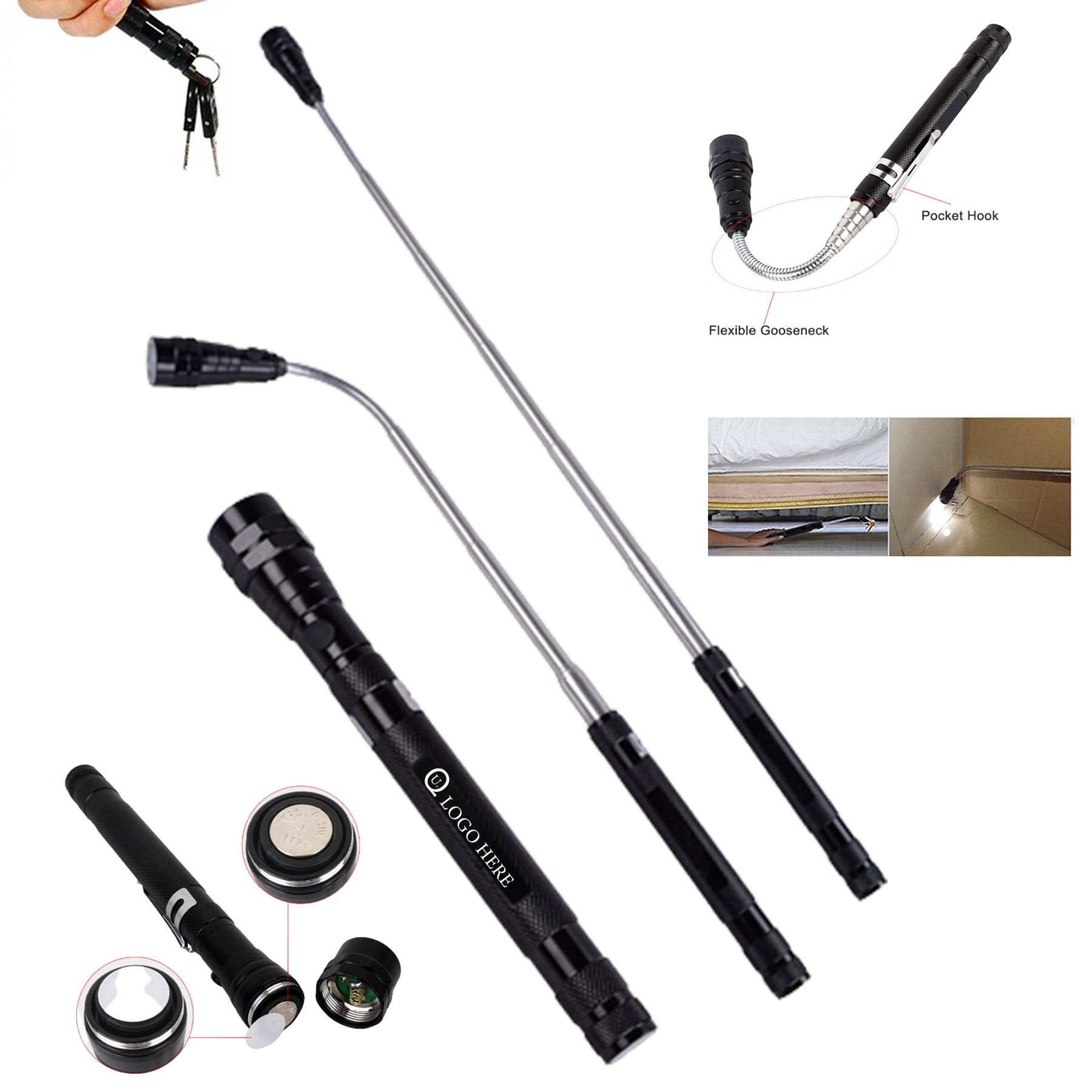 Led Magnetic Pickup Tool