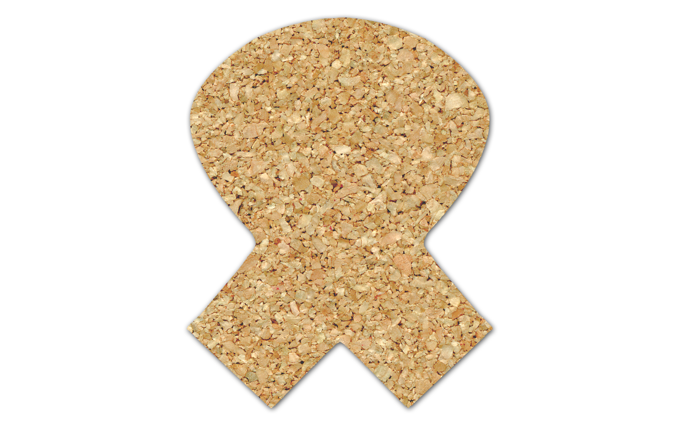 Ribbon Cork Coaster 4RB 2