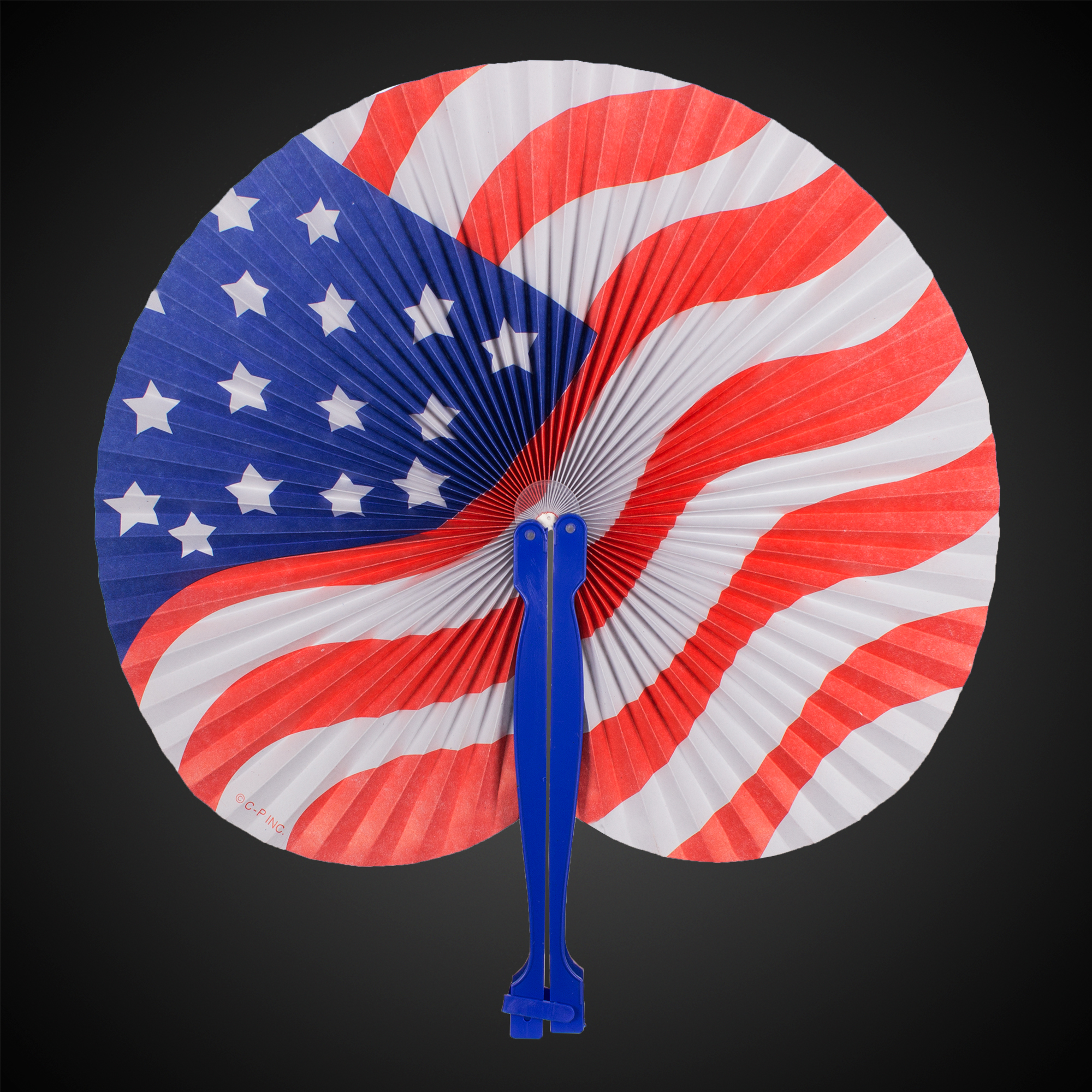 Patriotic Folding Fans 3
