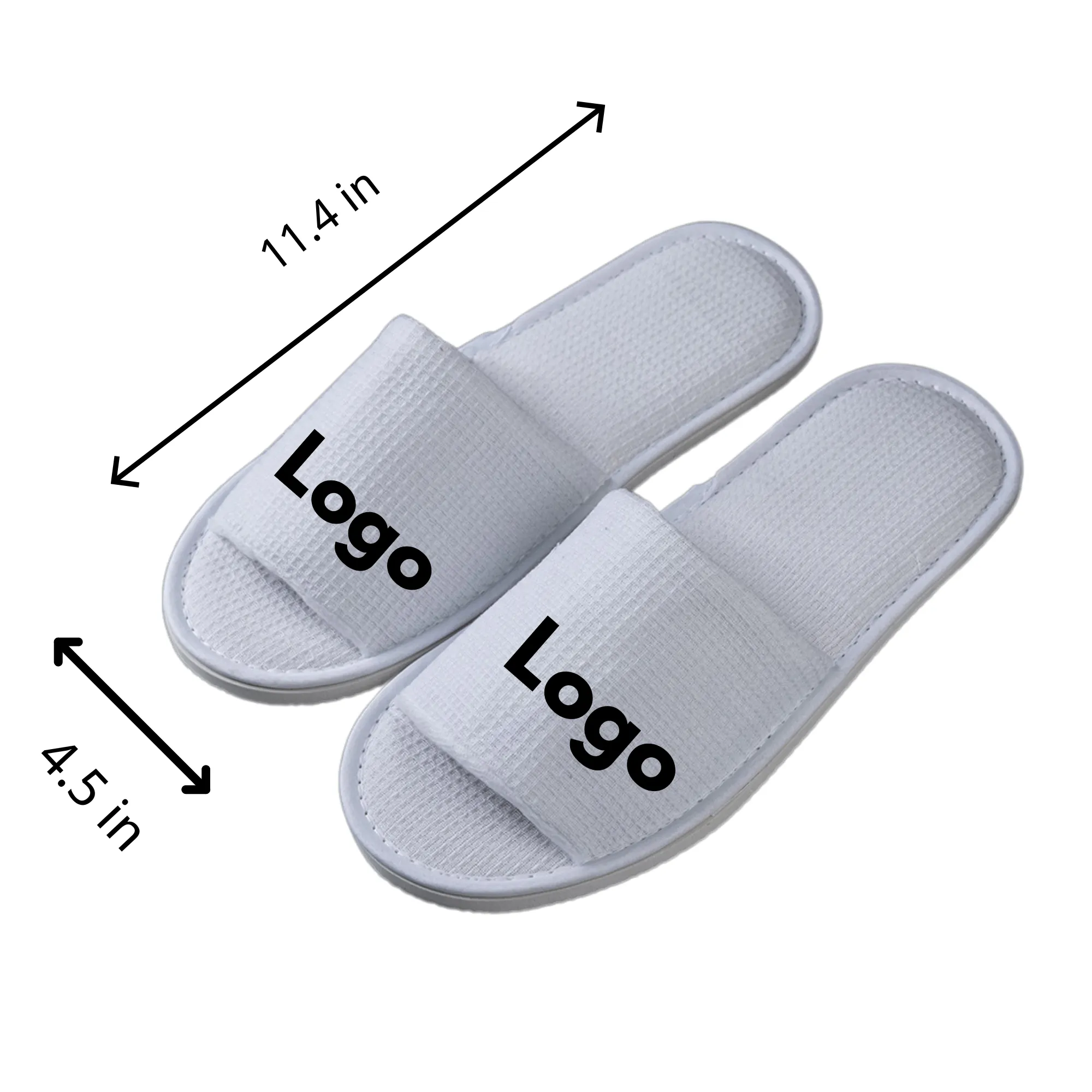MOQ 100 Pairs Serenity Spa Waffle Slippers 1