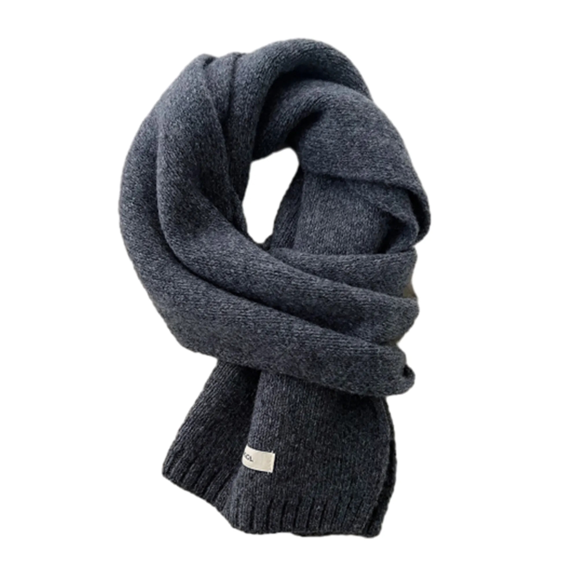 Unisex 100% Wool Scarf Warm Neck Collar 4