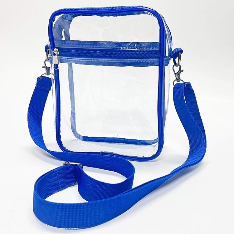 Small Clear PVC Stadium Bag Adjustable Strap Shoulder Bags 13