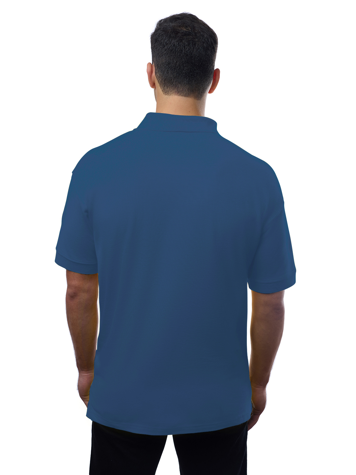 Blue Generation - Men's Pocketless Superblend Short Sleeve Polo 65
