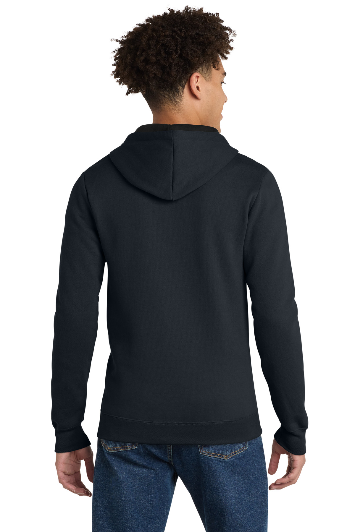 District The Concert Fleece Full-Zip Hoodie. DT800, custom hoodie or sweatshirt with logo imprint 25