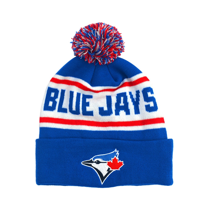 Custom Knitted Beanie with Embroiery Logo 2