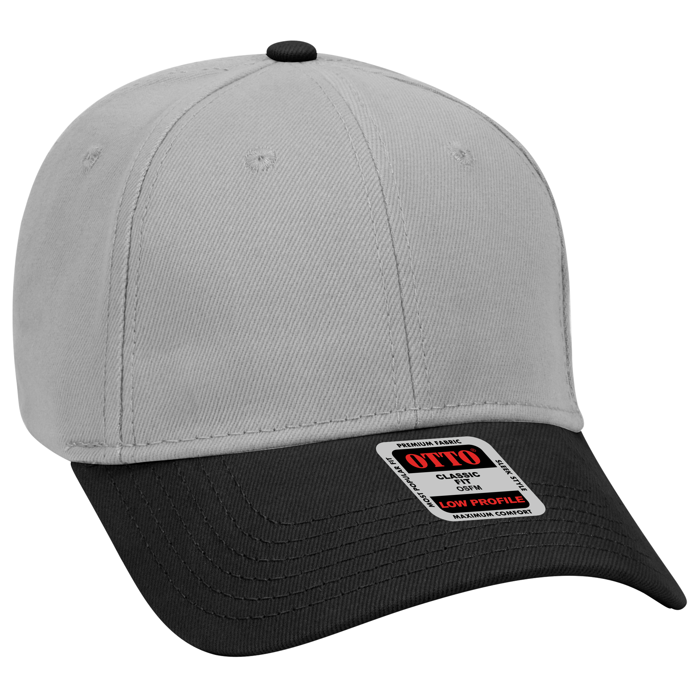 OTTO CAP® 6 Panel Low Profile Baseball Cap 10