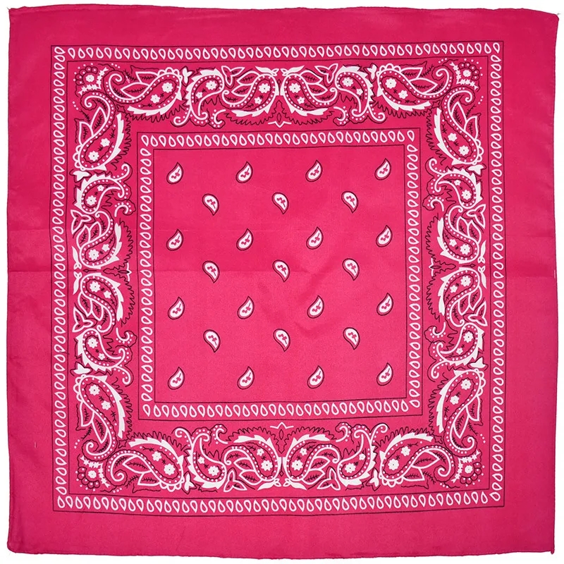 Custom Polyester Kerchief Full Color Square Bandana 6