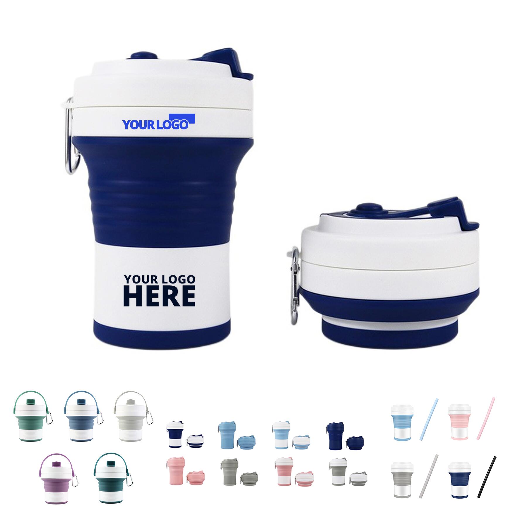 15 OZ Silicone Collapsible Water Cup 2