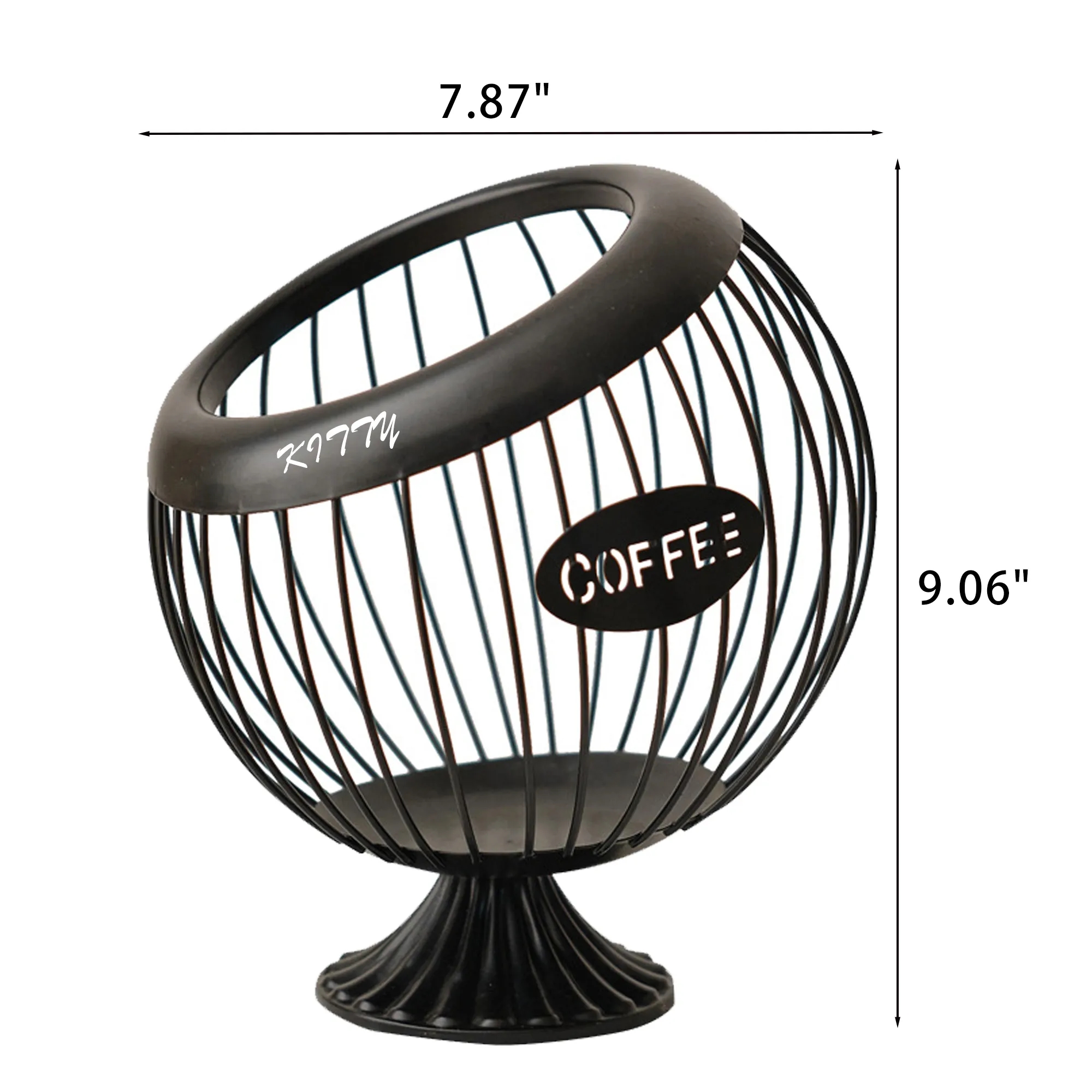 Iron Spherical Fruit Basket 7