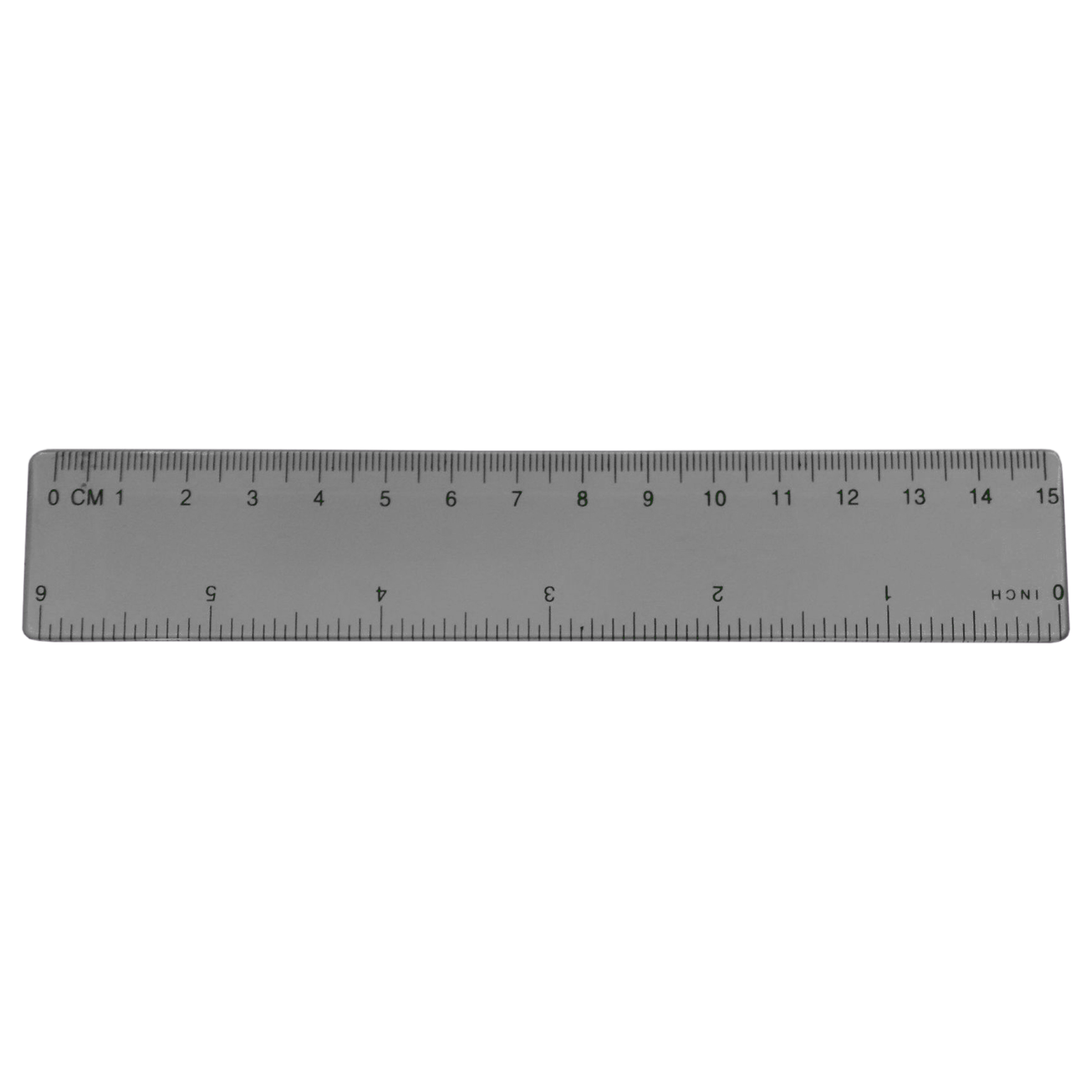 Plastic Transparent Solid Color Ruler 4