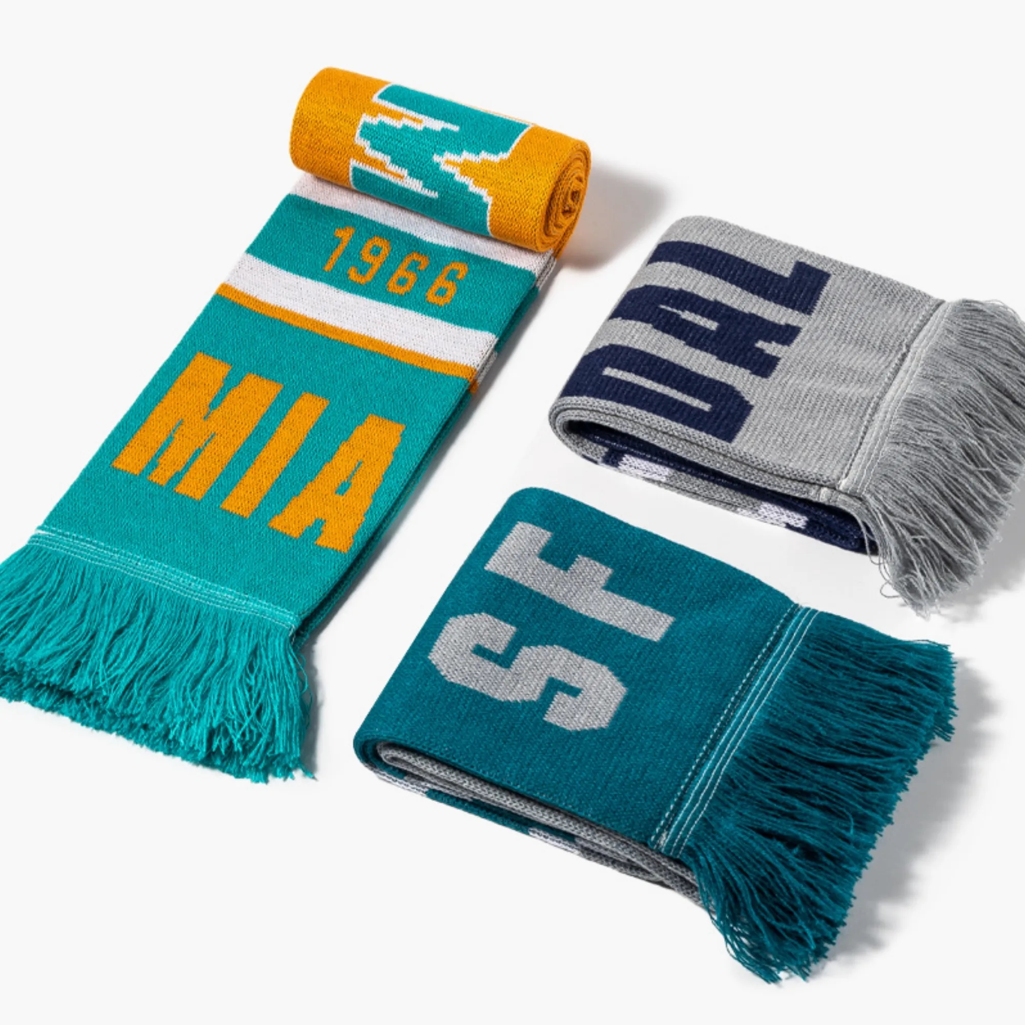 Kintted Scarf Jacquard Stadium 2