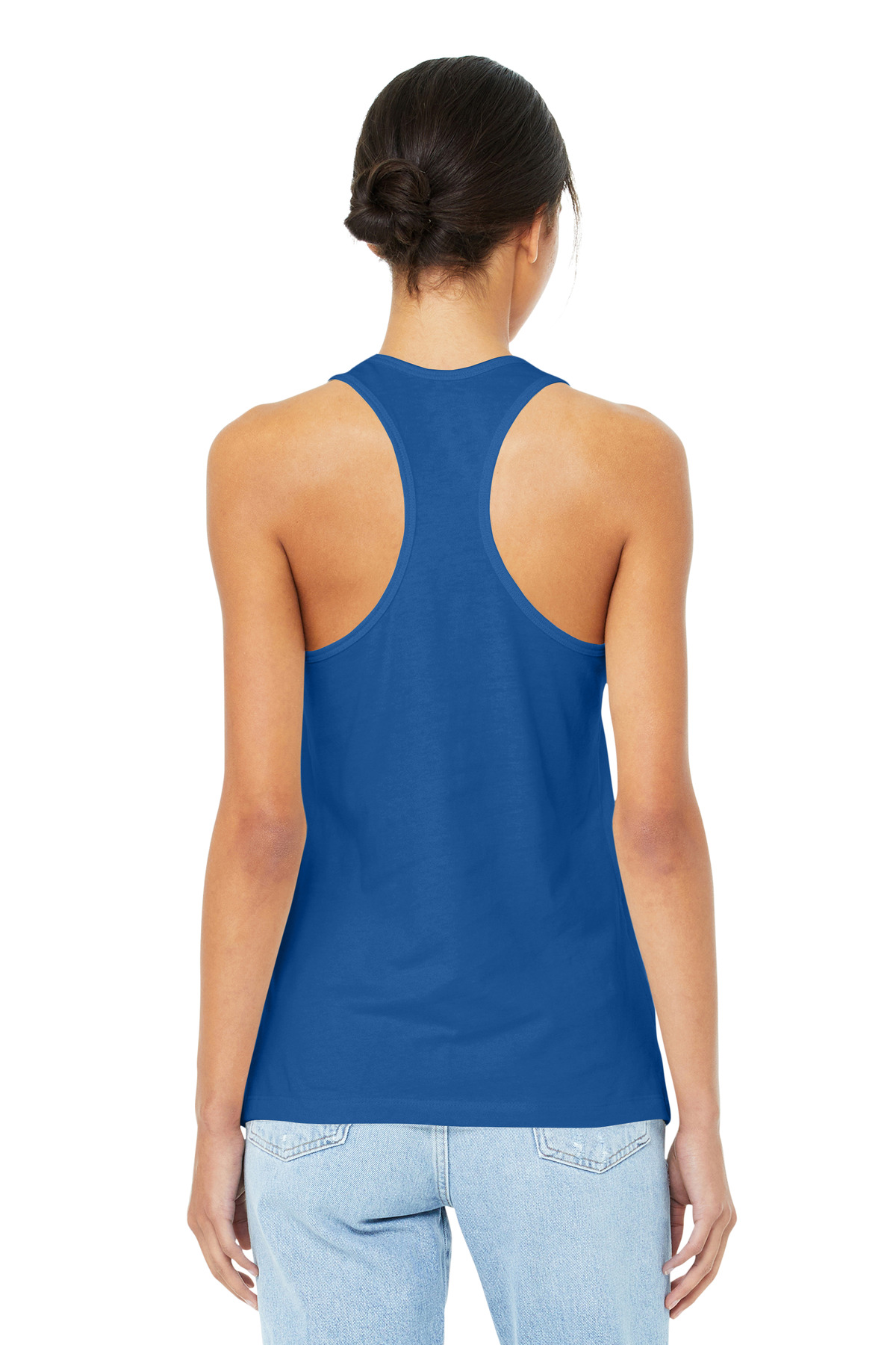 BELLA+CANVAS Women's Jersey Racerback Tank. BC6008 5