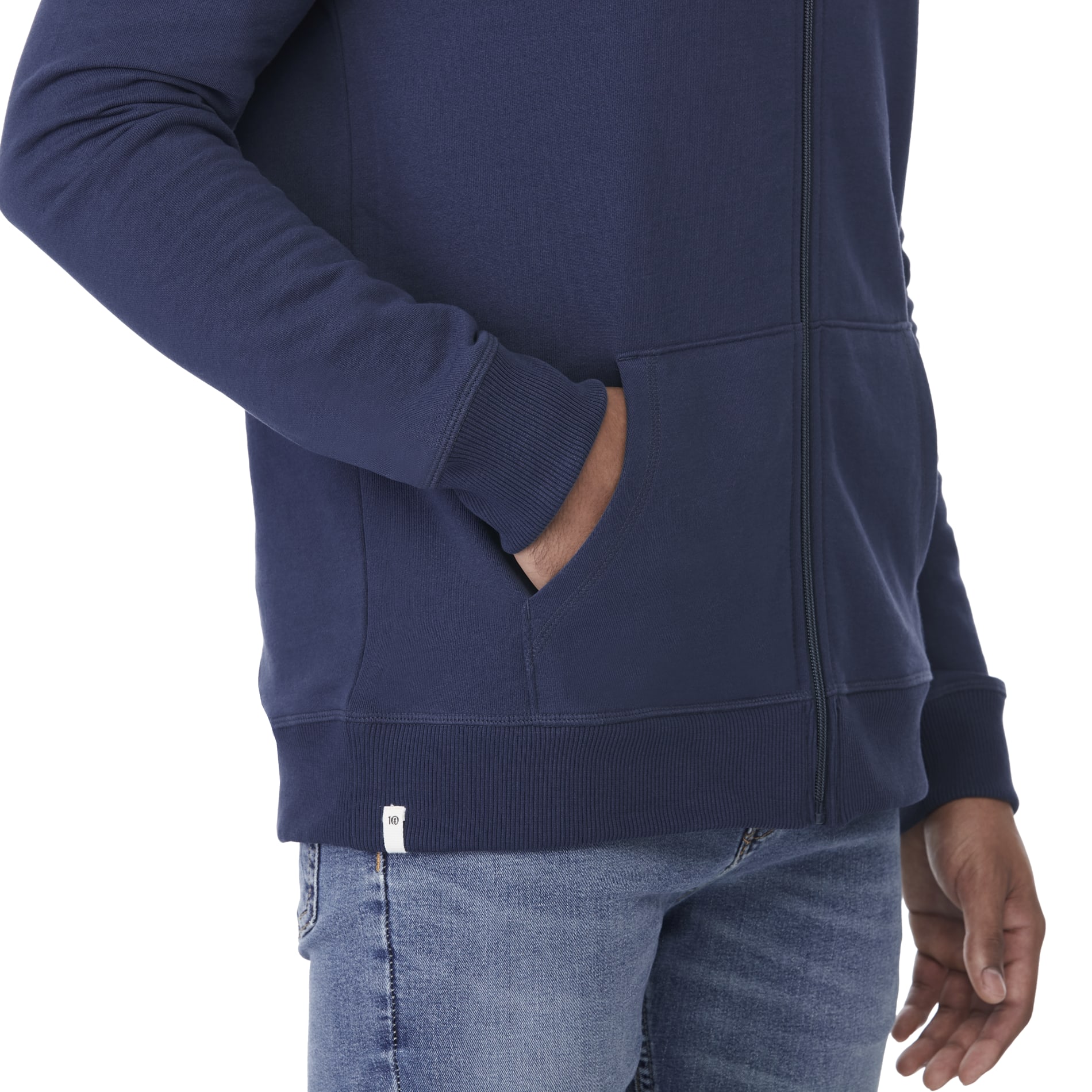 tentree Organic Cotton Zip Hoodie - Men's 34